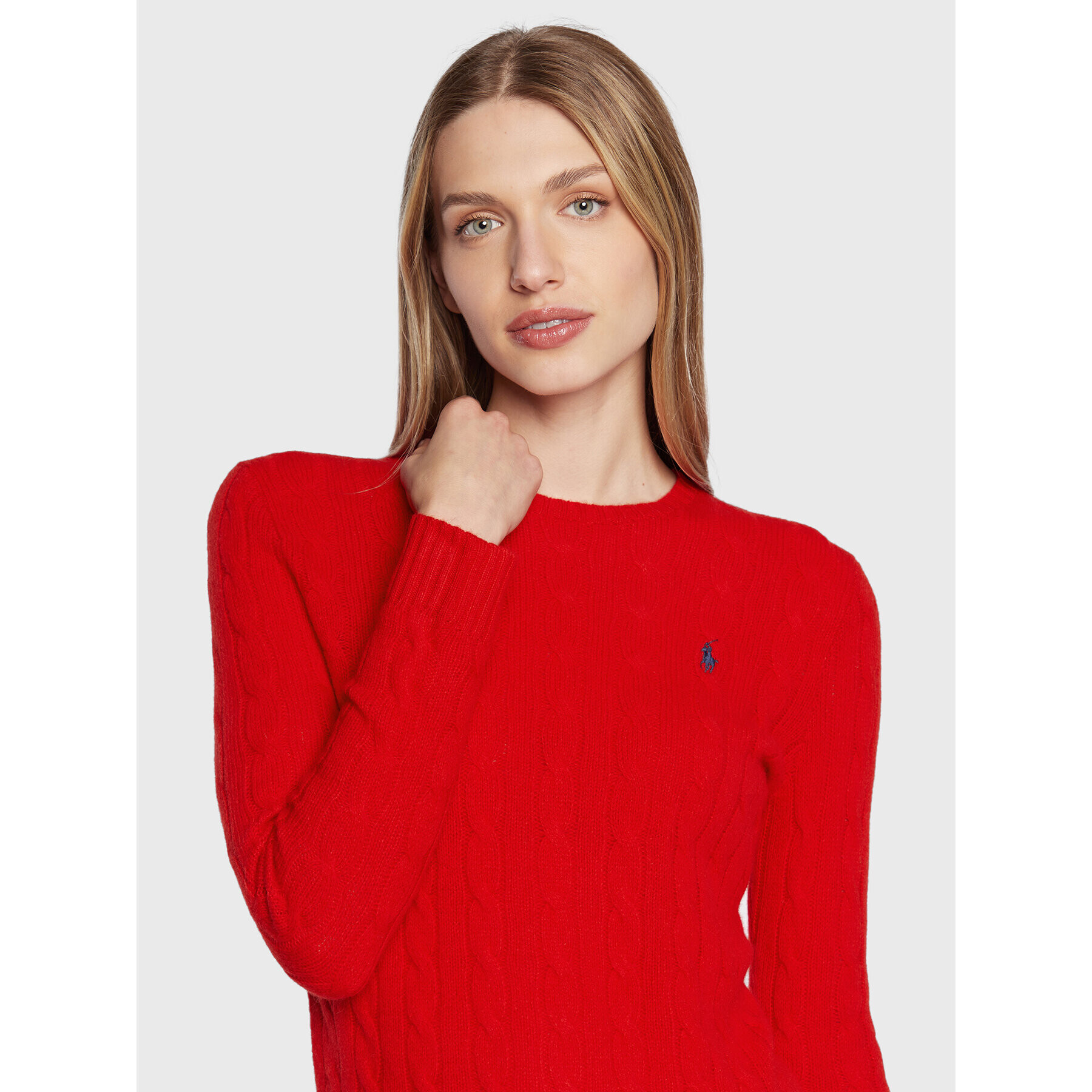 Polo Ralph Lauren Pulover 211875831012 Roșu Regular Fit - Pled.ro