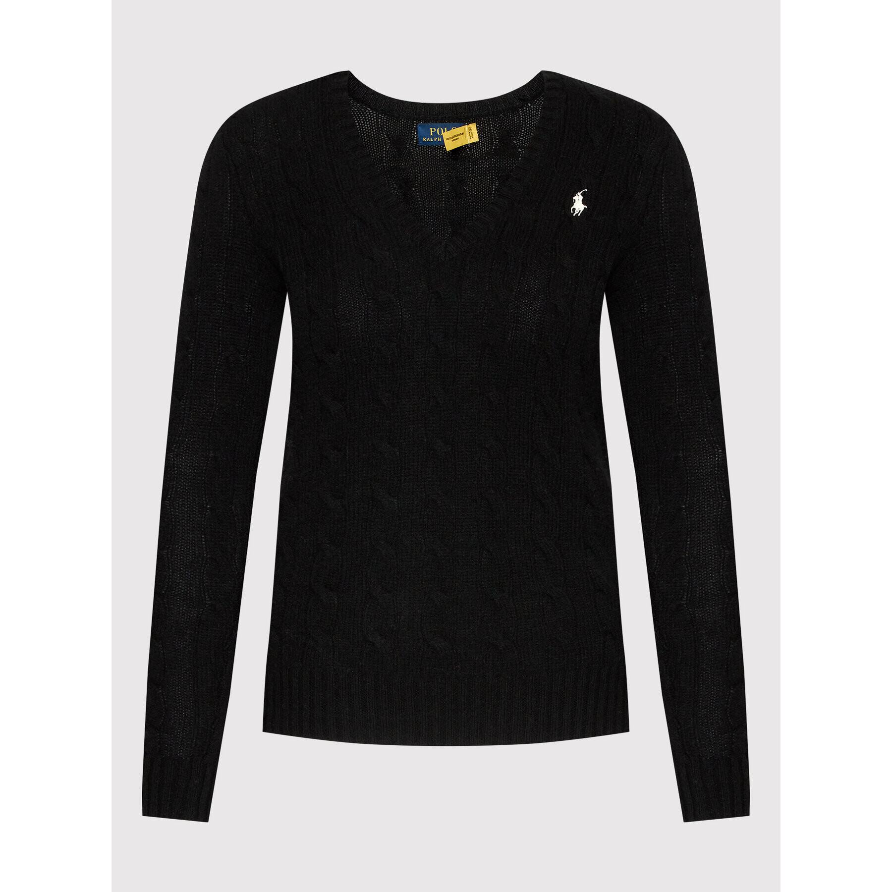 Polo Ralph Lauren Pulover 211875832004 Negru Regular Fit - Pled.ro