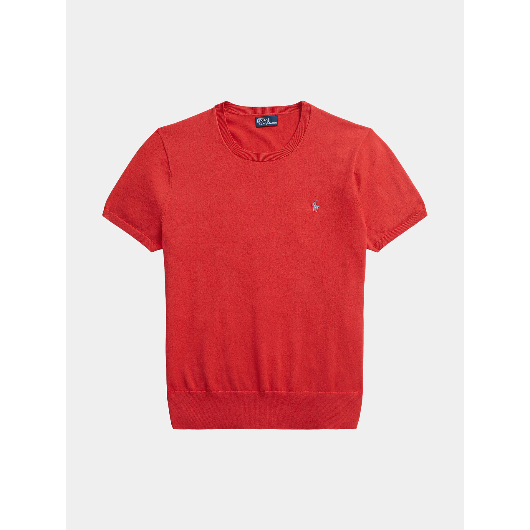 Polo Ralph Lauren Pulover Ss Po 211891673015 Roșu Relaxed Fit - Pled.ro