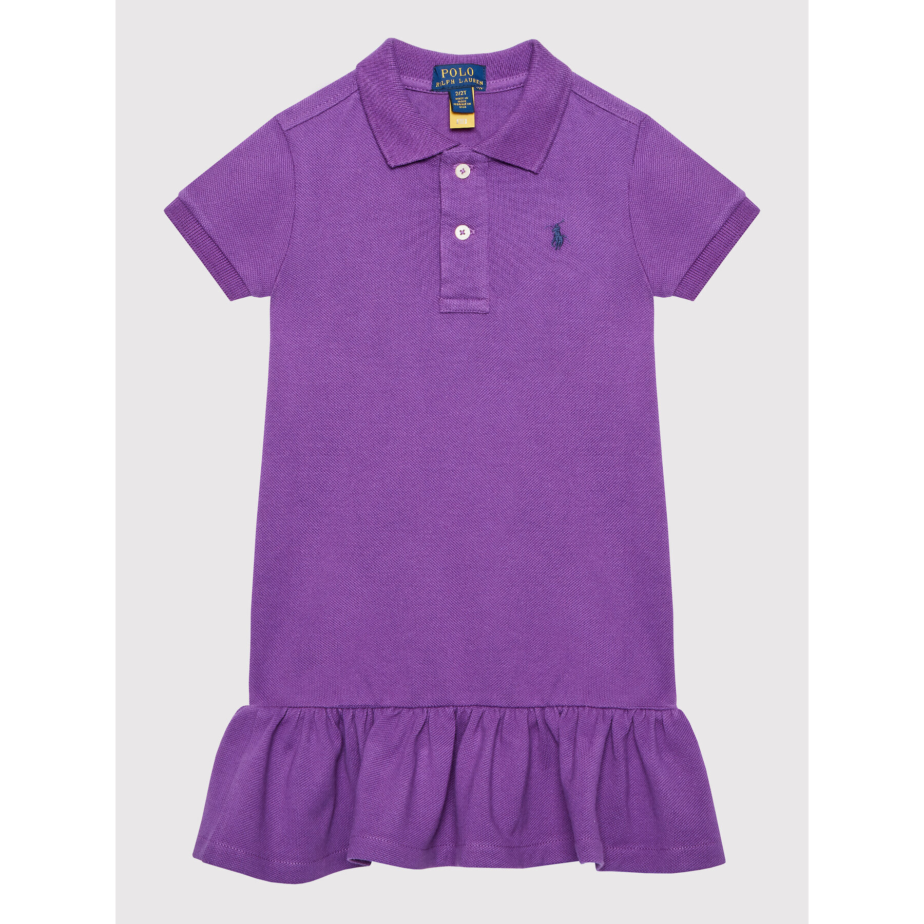 Polo Ralph Lauren Rochie de zi 311812021028 Violet Regular Fit - Pled.ro