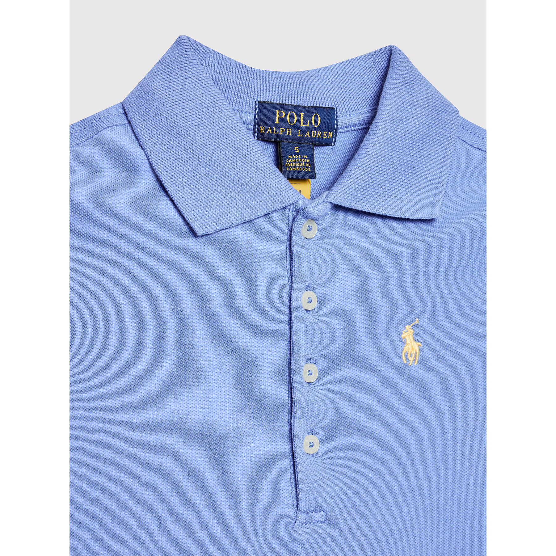 Polo Ralph Lauren Rochie de zi 311869389001 Albastru Regular Fit - Pled.ro