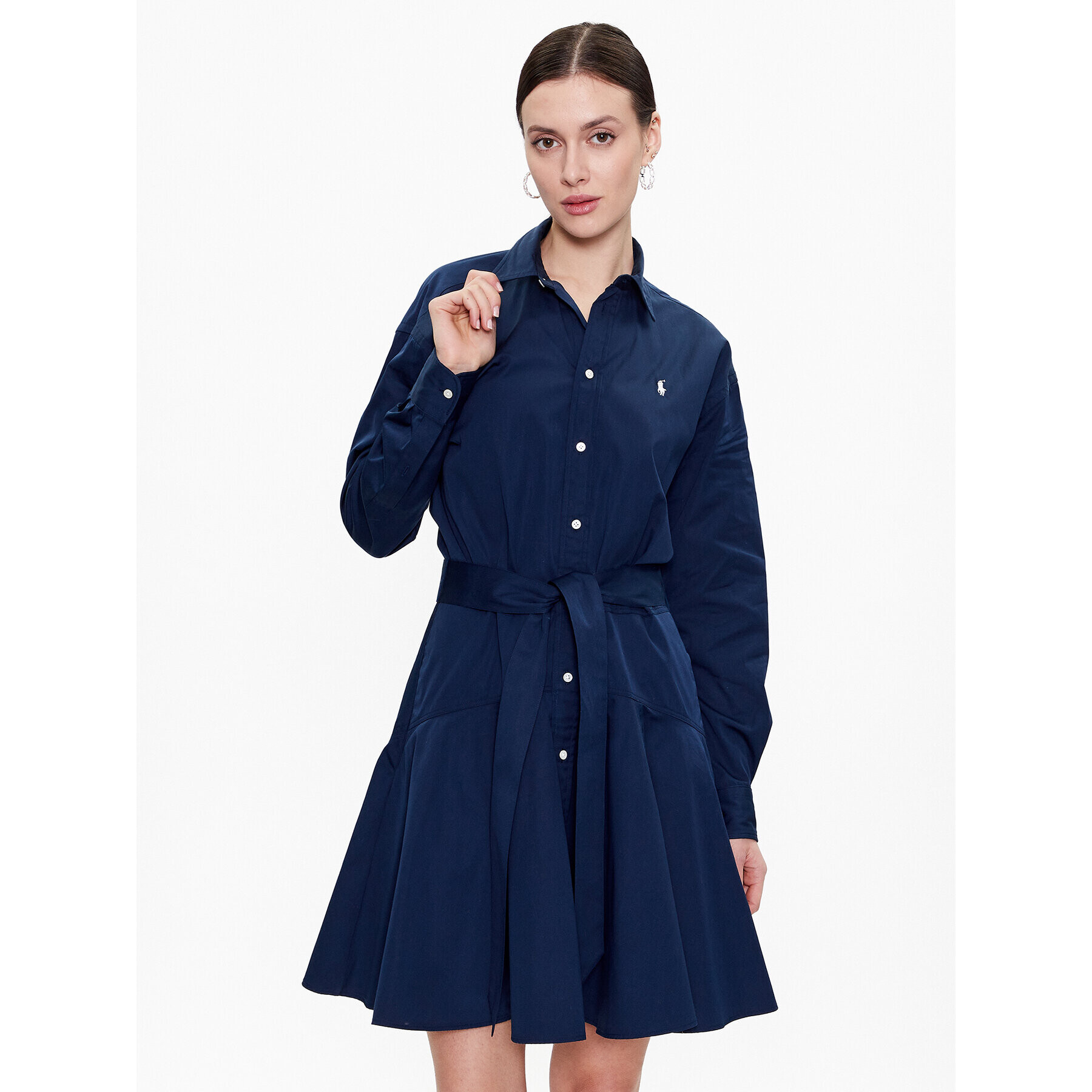 Polo Ralph Lauren Rochie tip cămașă 211903189001 Bleumarin Regular Fit - Pled.ro