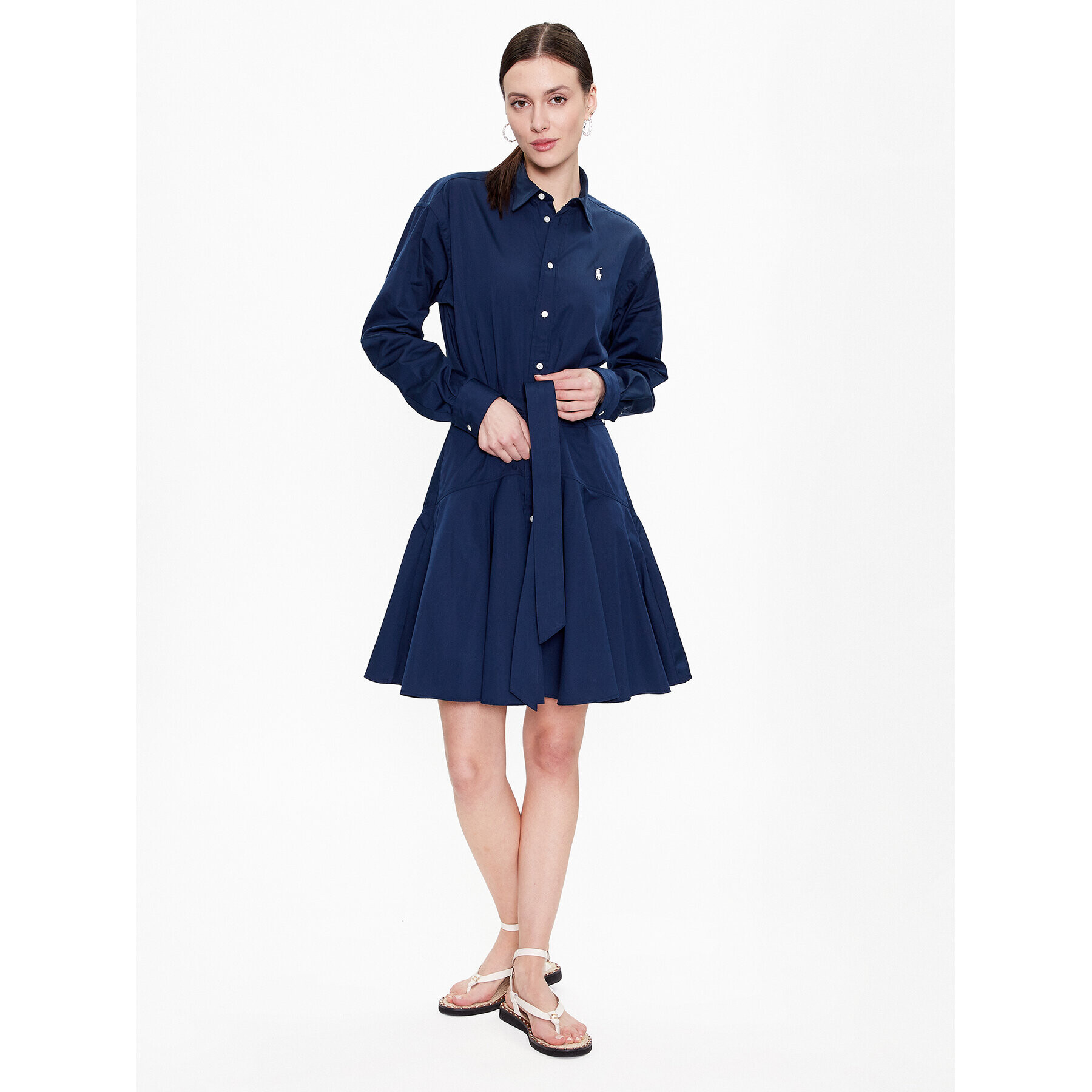 Polo Ralph Lauren Rochie tip cămașă 211903189001 Bleumarin Regular Fit - Pled.ro