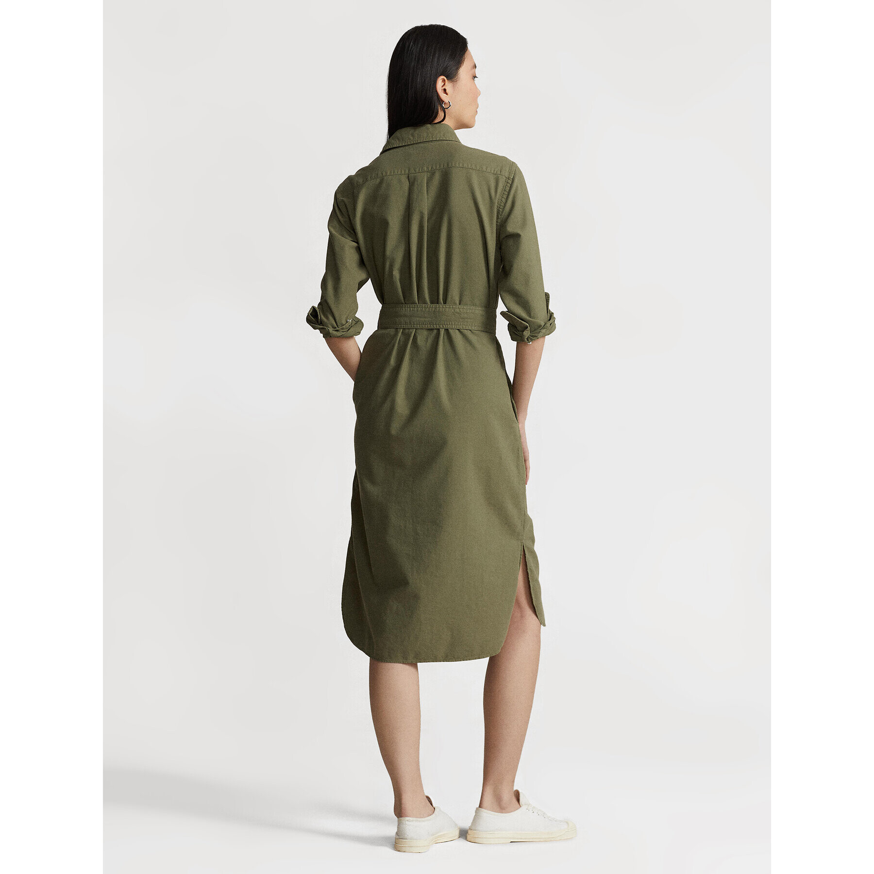 Polo Ralph Lauren Rochie tip cămașă N Cory Dr 211928808003 Verde Straight Fit - Pled.ro