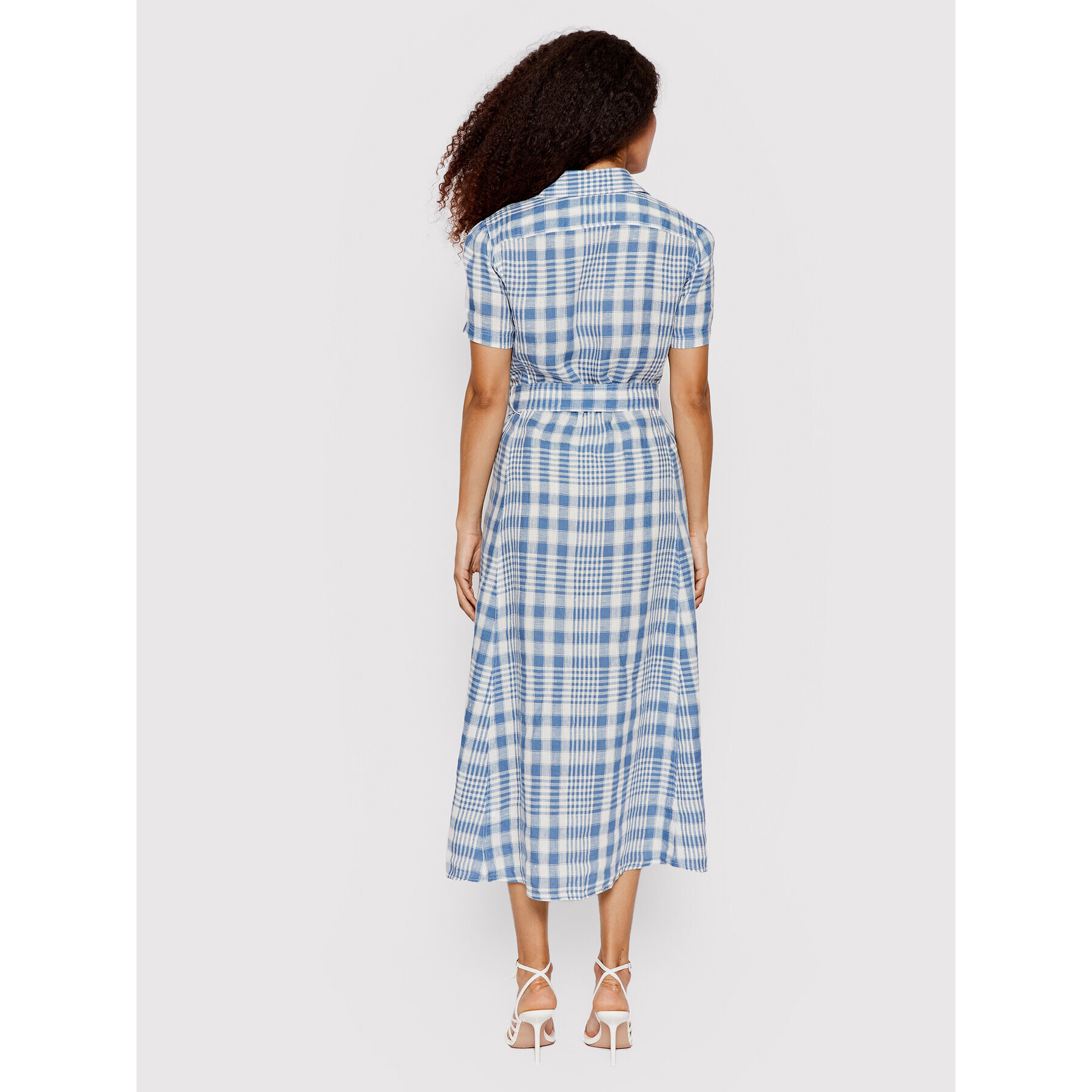 Polo Ralph Lauren Rochie tip cămașă 211864002002 Albastru Regular Fit - Pled.ro