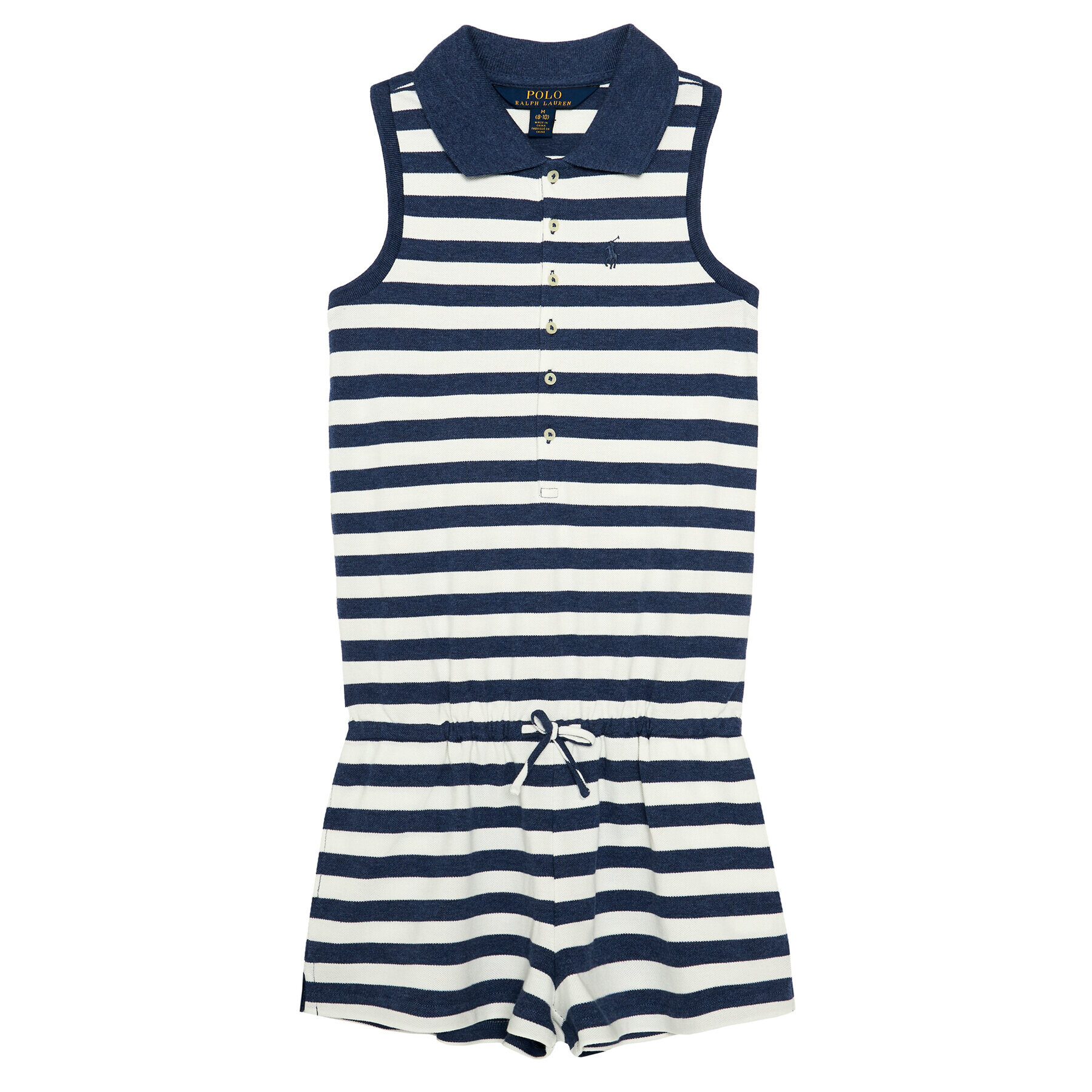 Polo Ralph Lauren Salopetă Polo Romper 312785528001 Albastru Regular Fit - Pled.ro