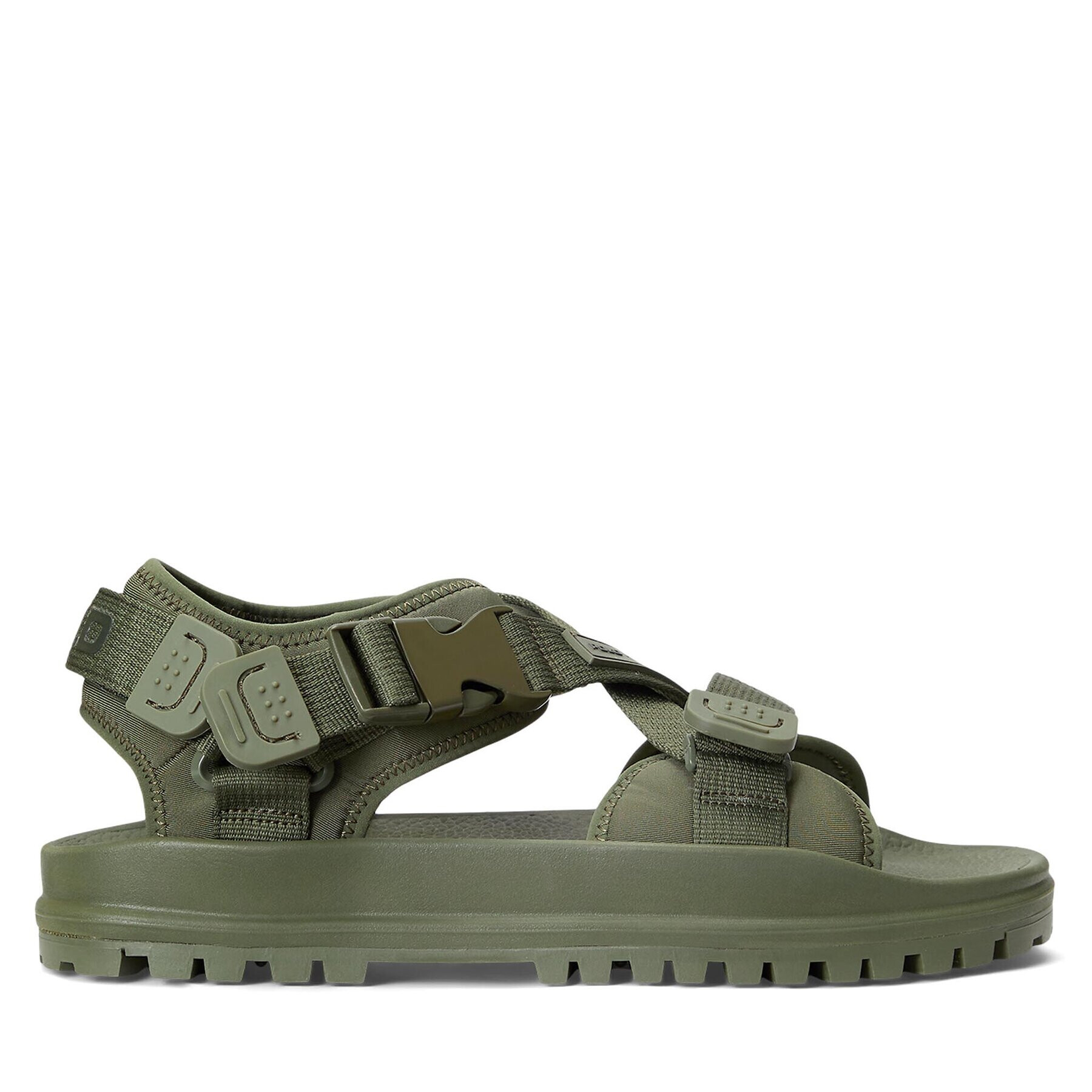 Polo Ralph Lauren Sandale Advt Sandal 809892389003 Kaki - Pled.ro