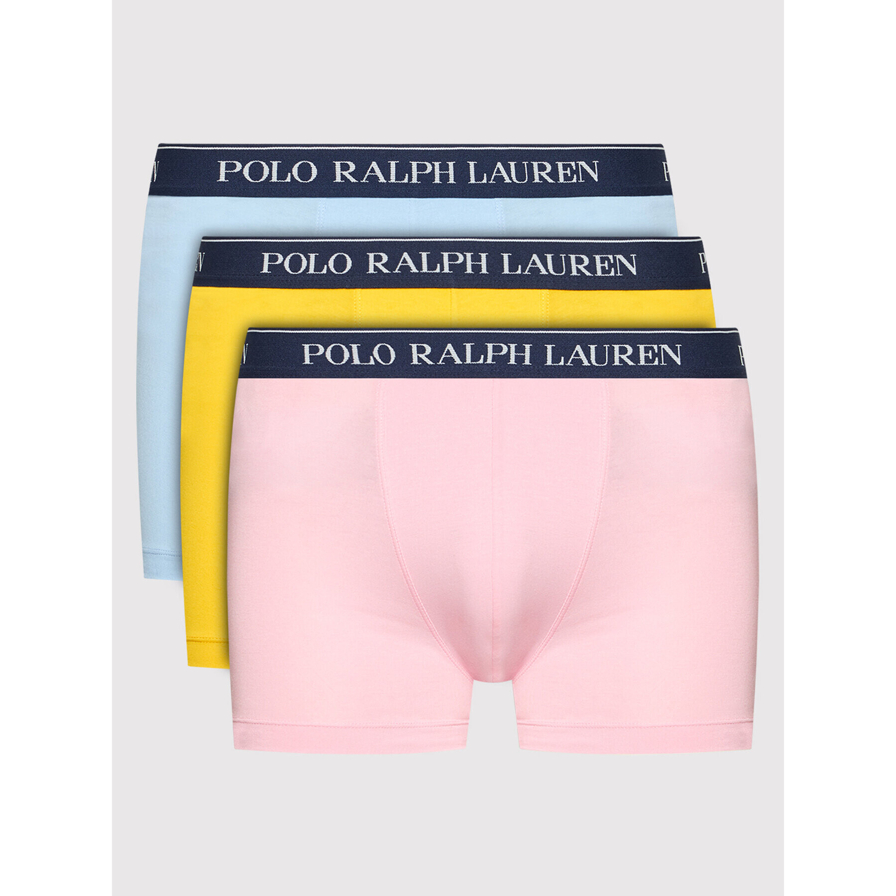 Polo Ralph Lauren Set 3 perechi de boxeri 714830299034 Colorat - Pled.ro