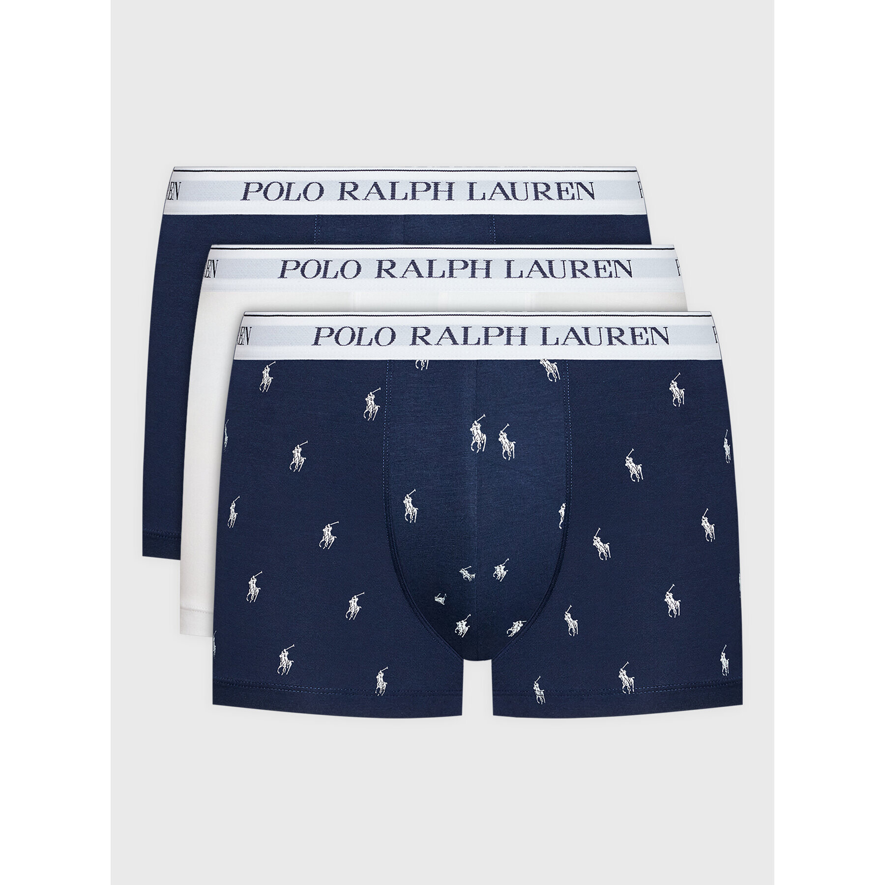 Polo Ralph Lauren Set 3 perechi de boxeri 714830299057 Colorat - Pled.ro