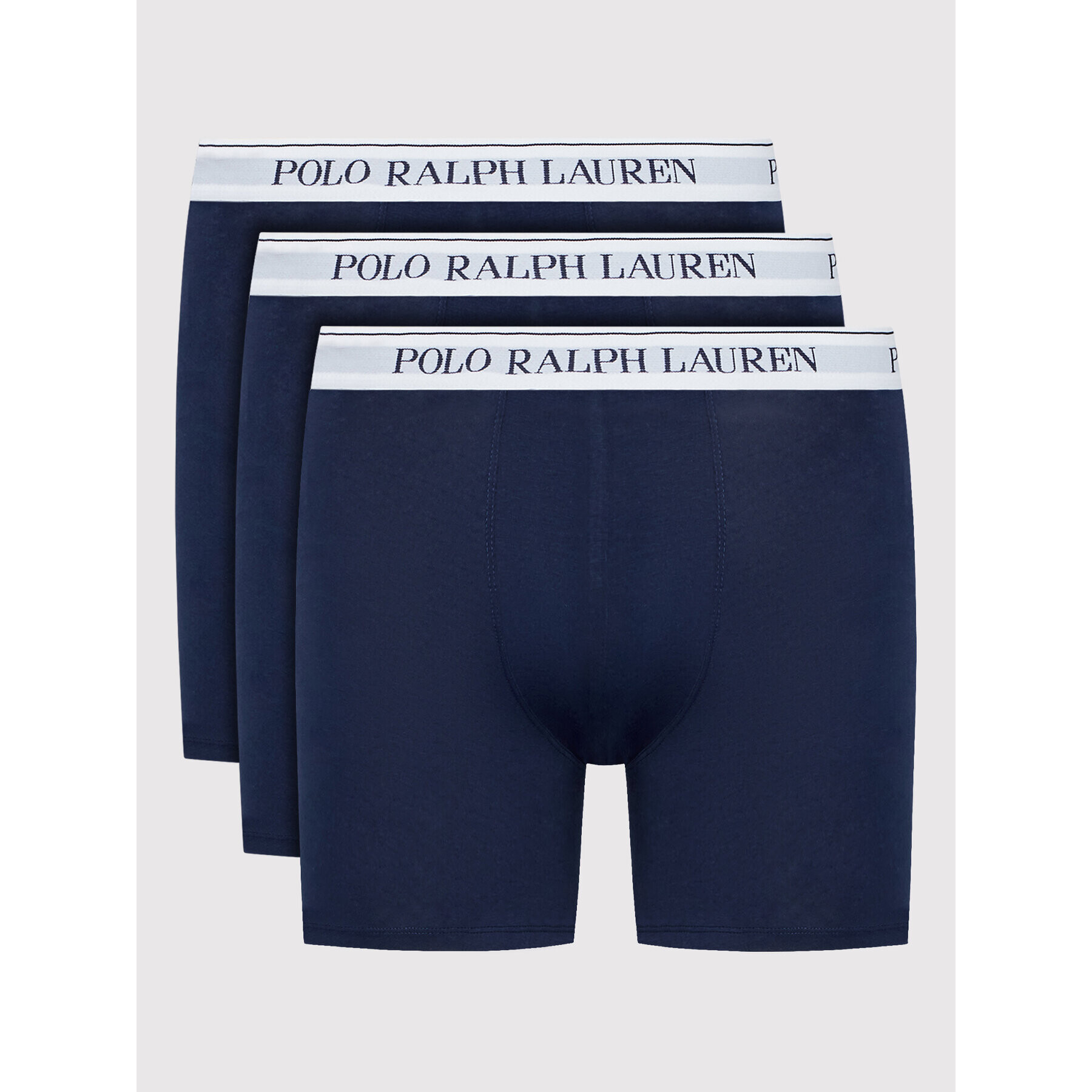 Polo Ralph Lauren Set 3 perechi de boxeri 714830300035 Bleumarin - Pled.ro