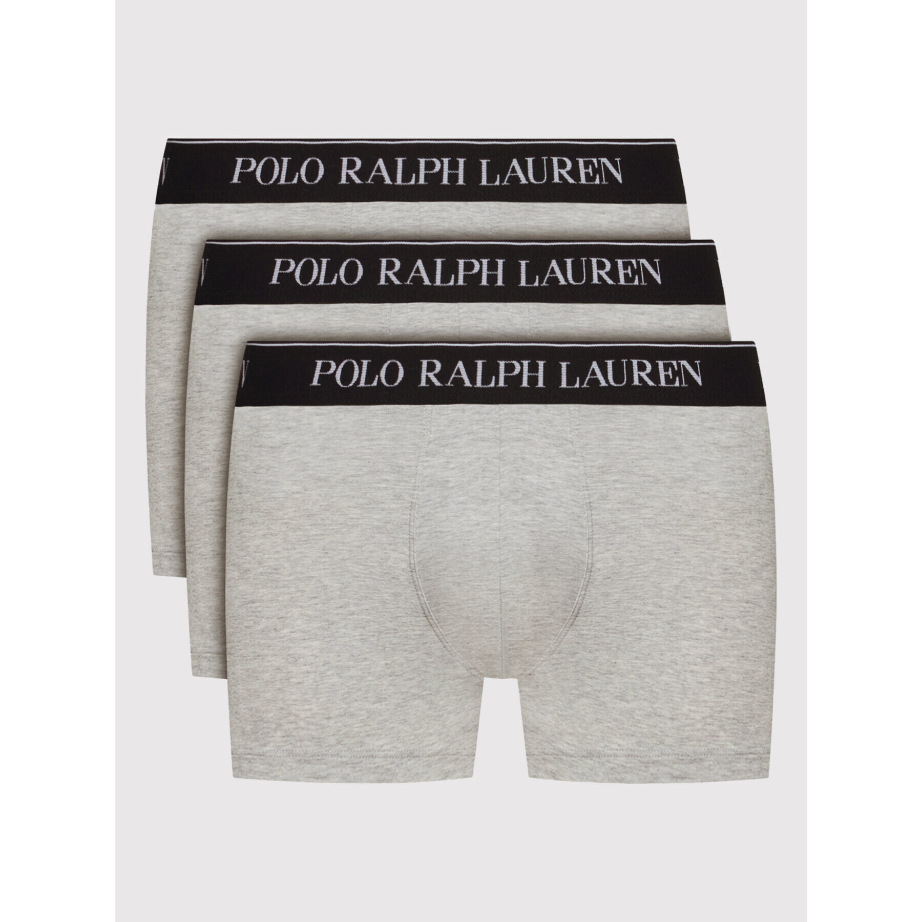 Polo Ralph Lauren Set 3 perechi de boxeri 714835885005 Gri - Pled.ro