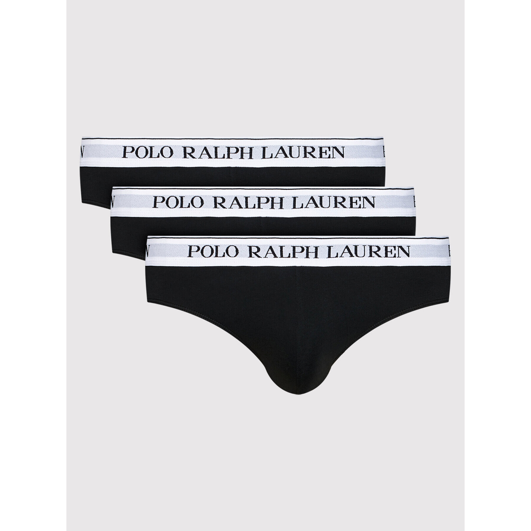 Polo Ralph Lauren Set 3 perechi de slipuri 3pk 0000208928205 Negru - Pled.ro