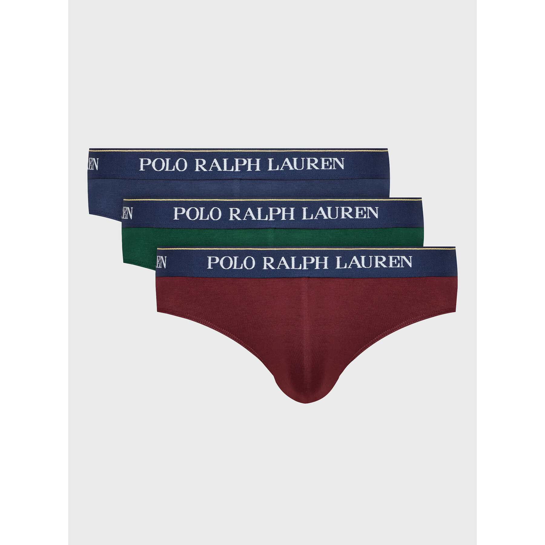 Polo Ralph Lauren Set 3 perechi de slipuri 714840543010 Colorat - Pled.ro