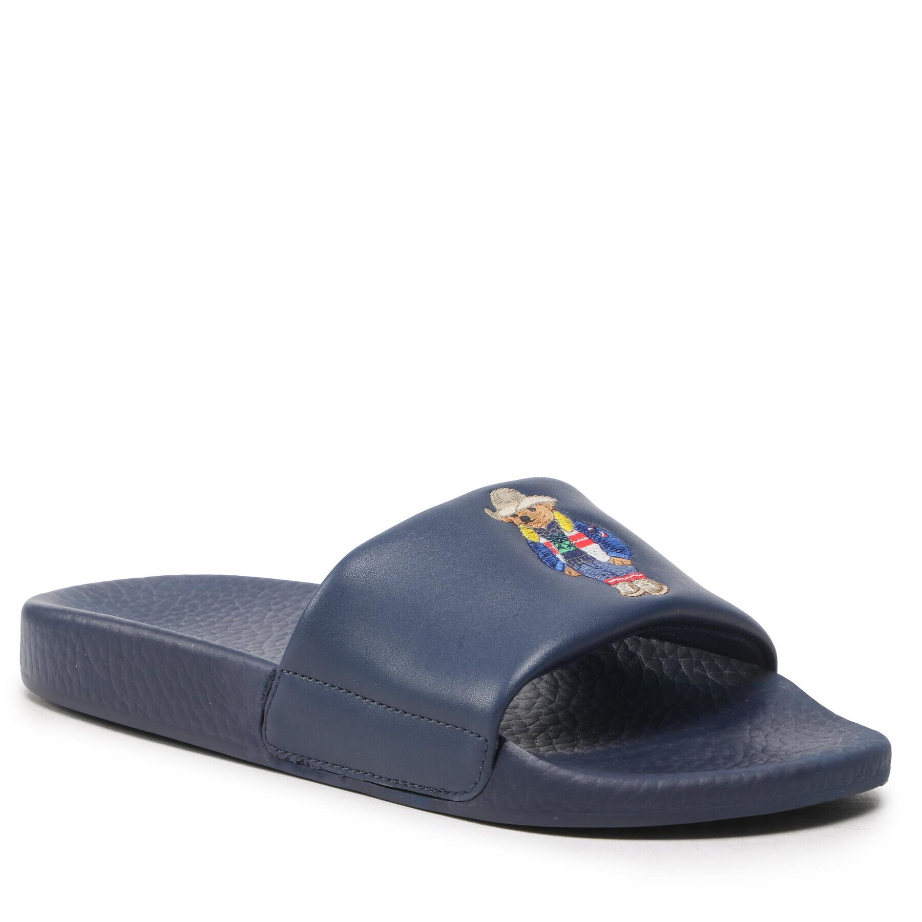 Polo Ralph Lauren Șlapi Polo Slide 809878092001 Bleumarin - Pled.ro