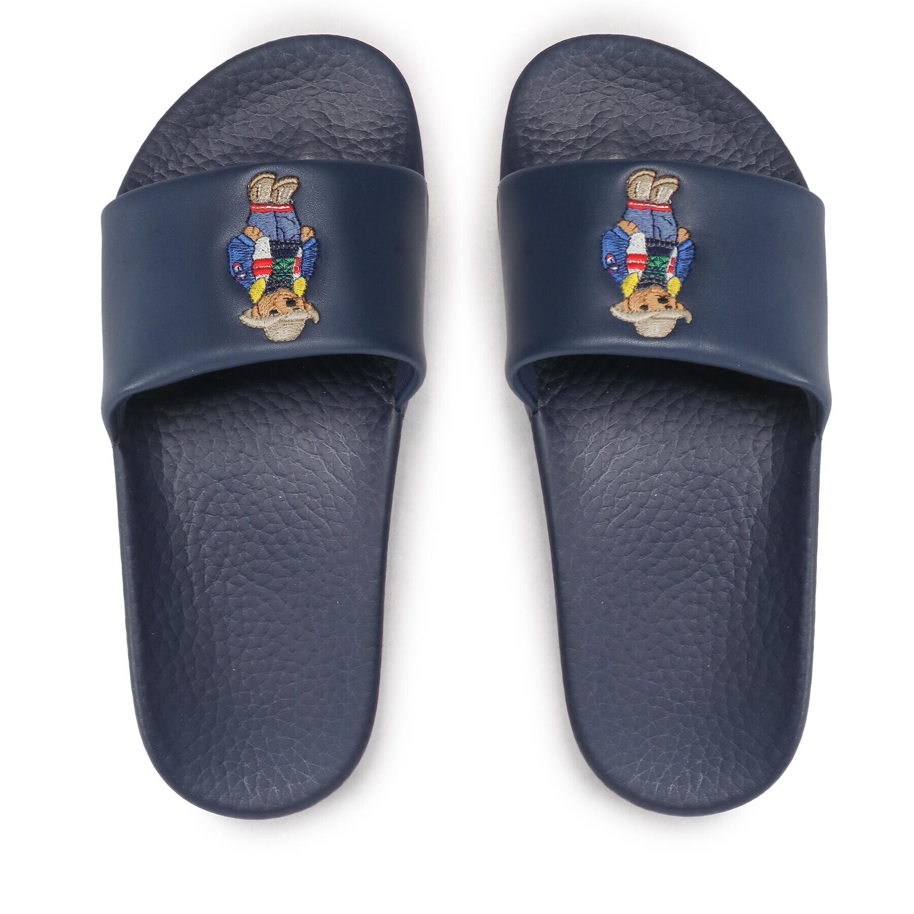 Polo Ralph Lauren Șlapi Polo Slide 809878092001 Bleumarin - Pled.ro