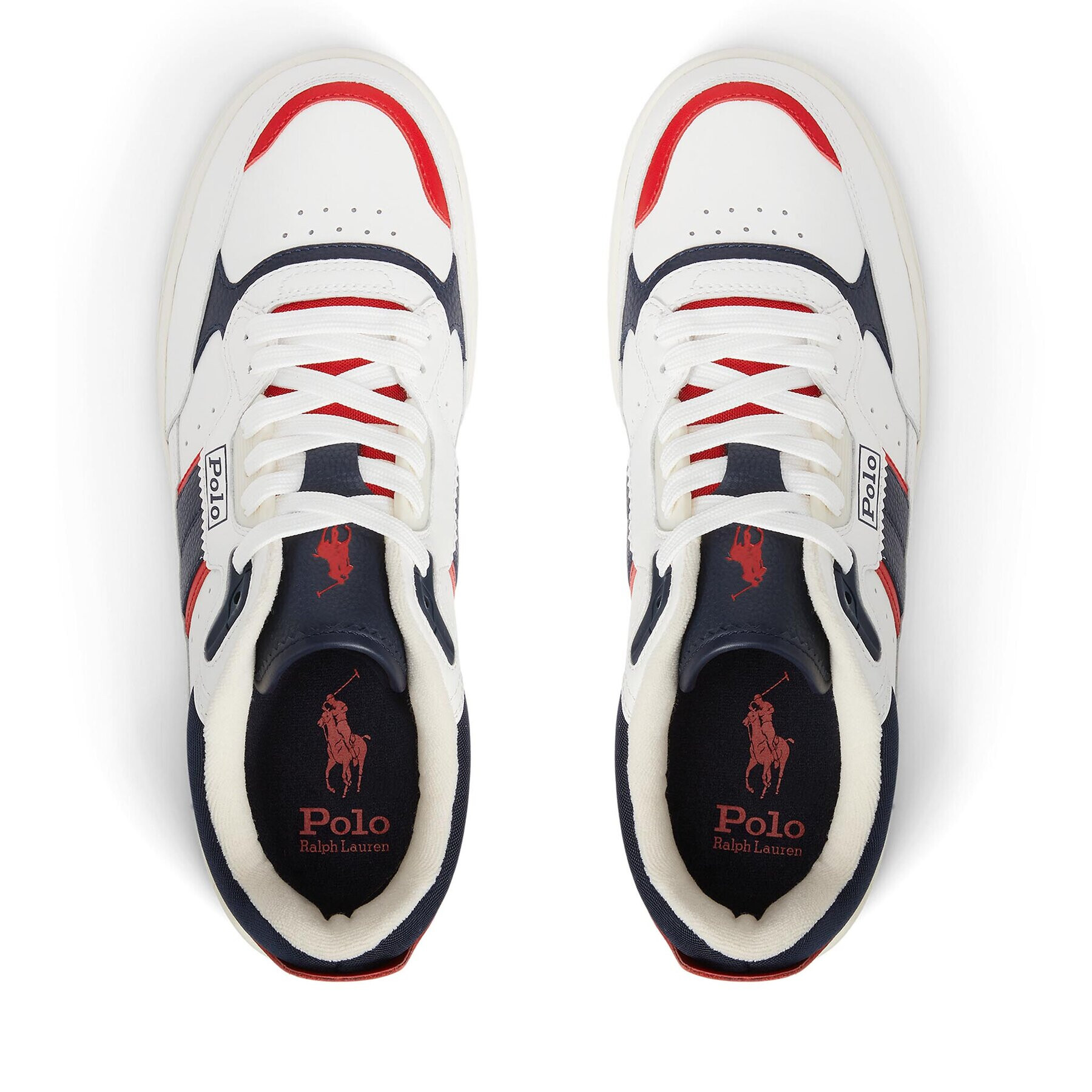 Polo Ralph Lauren Sneakers 809913399003 Alb - Pled.ro