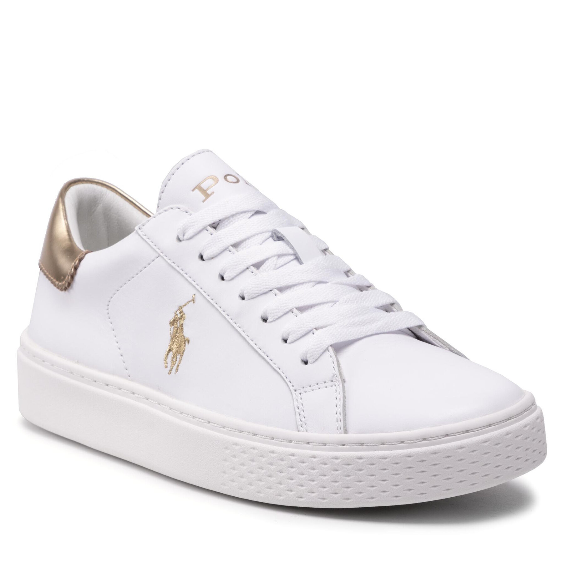 Polo Ralph Lauren Sneakers Court 125 II 804820378003 Alb - Pled.ro