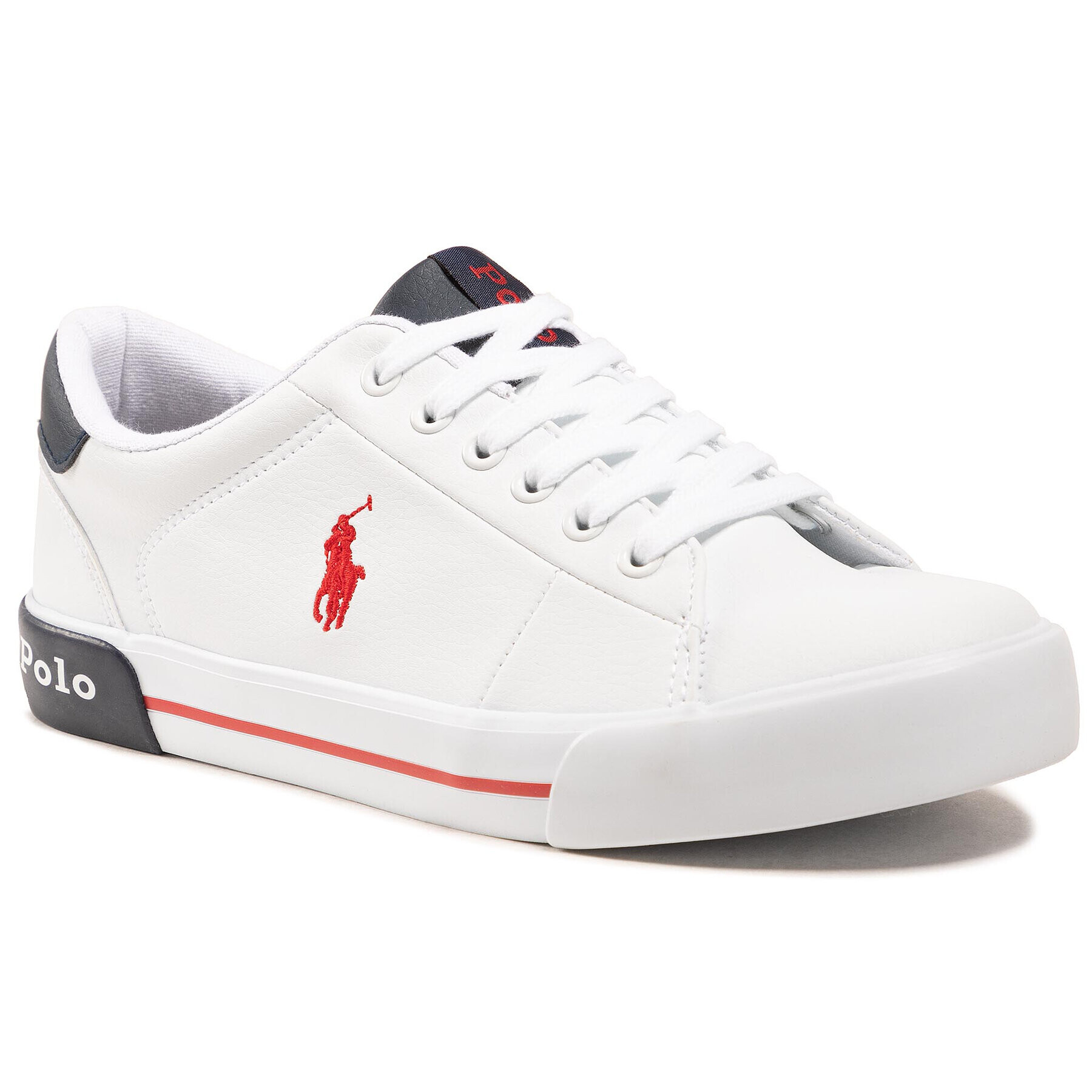 Polo Ralph Lauren Sneakers Graftyn RF102970 Alb - Pled.ro