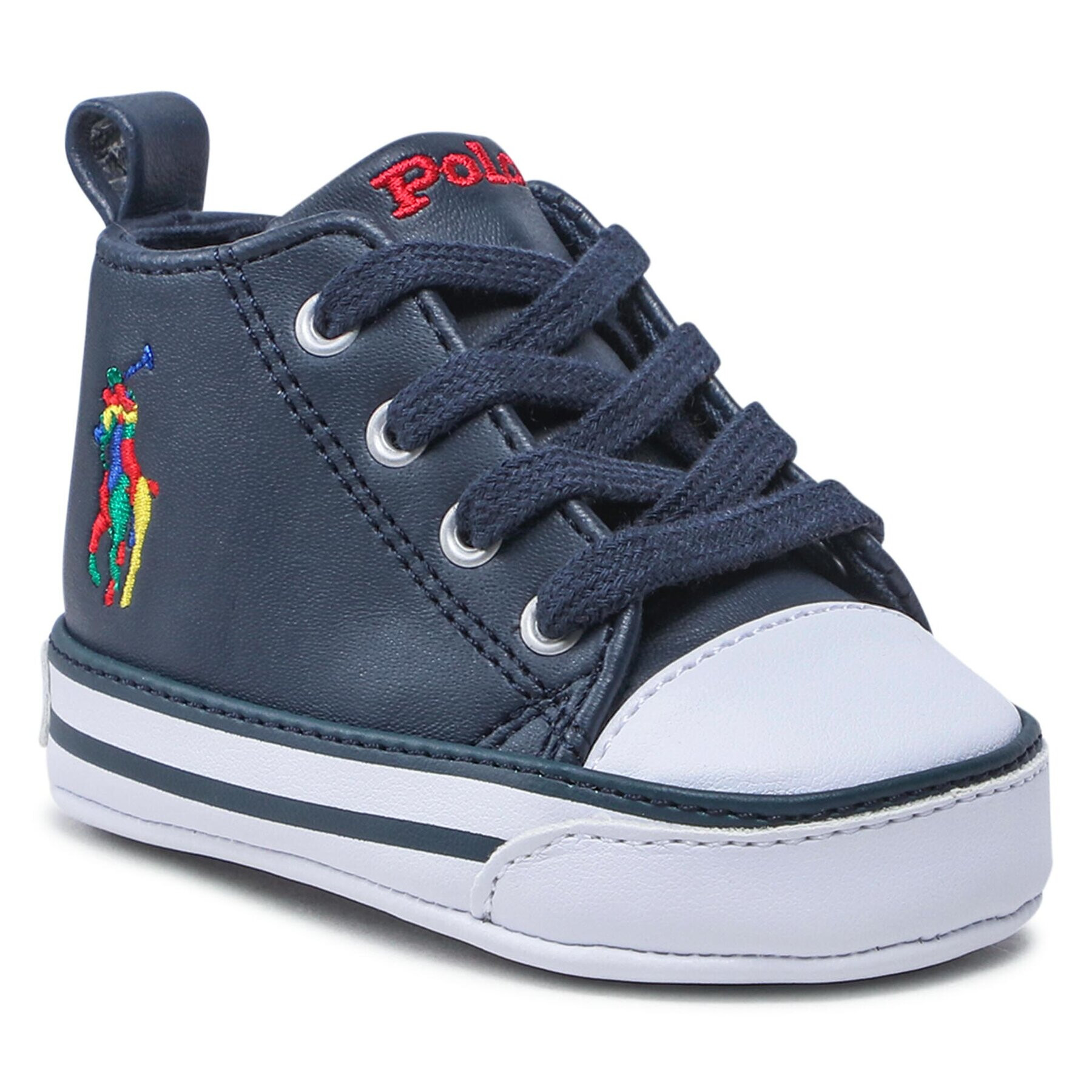 Polo Ralph Lauren Sneakers Hamptyn Hi RL100673 Bleumarin - Pled.ro