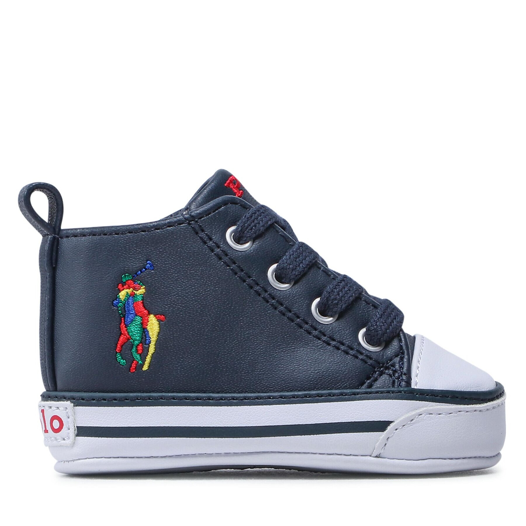 Polo Ralph Lauren Sneakers Hamptyn Hi RL100673 Bleumarin - Pled.ro