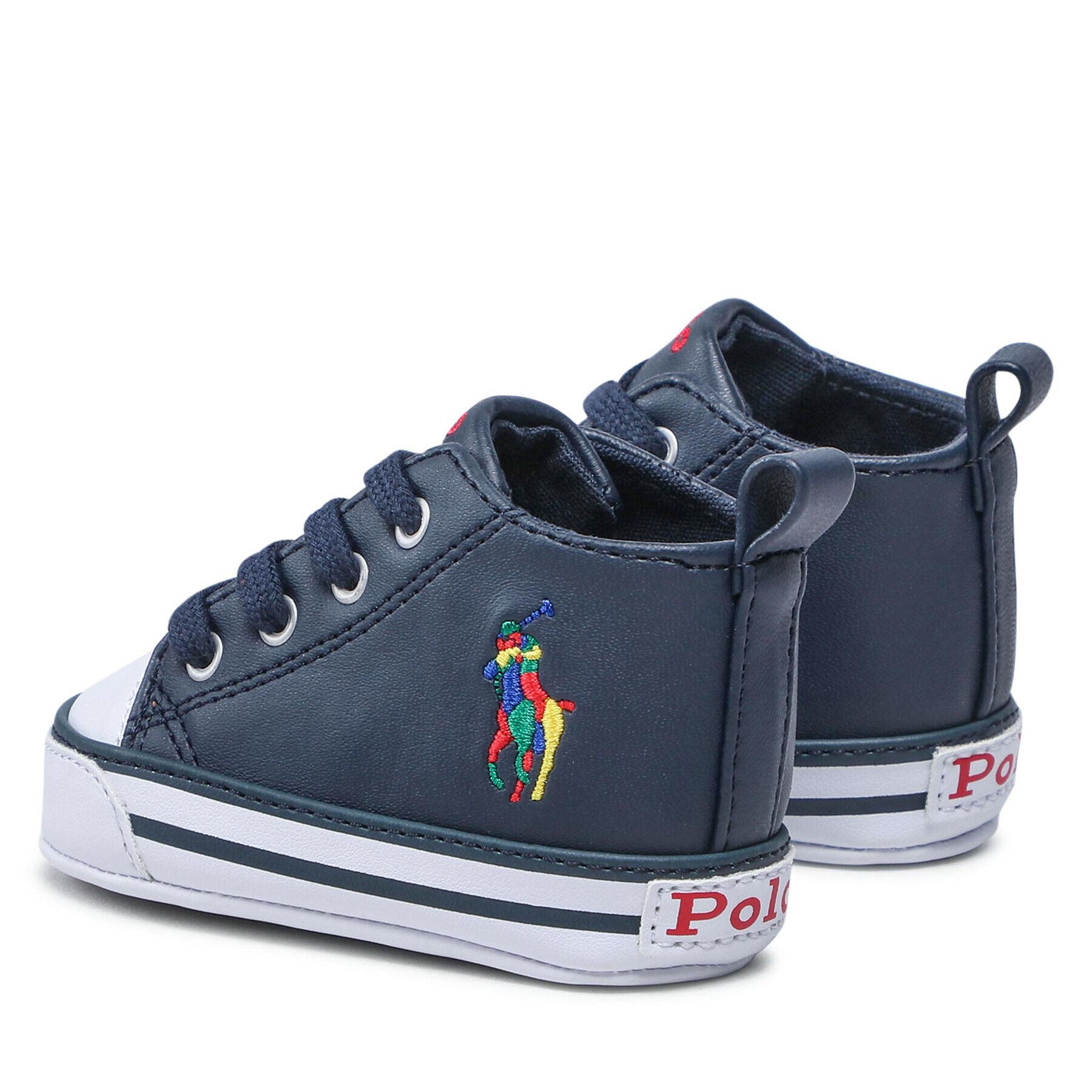 Polo Ralph Lauren Sneakers Hamptyn Hi RL100673 Bleumarin - Pled.ro