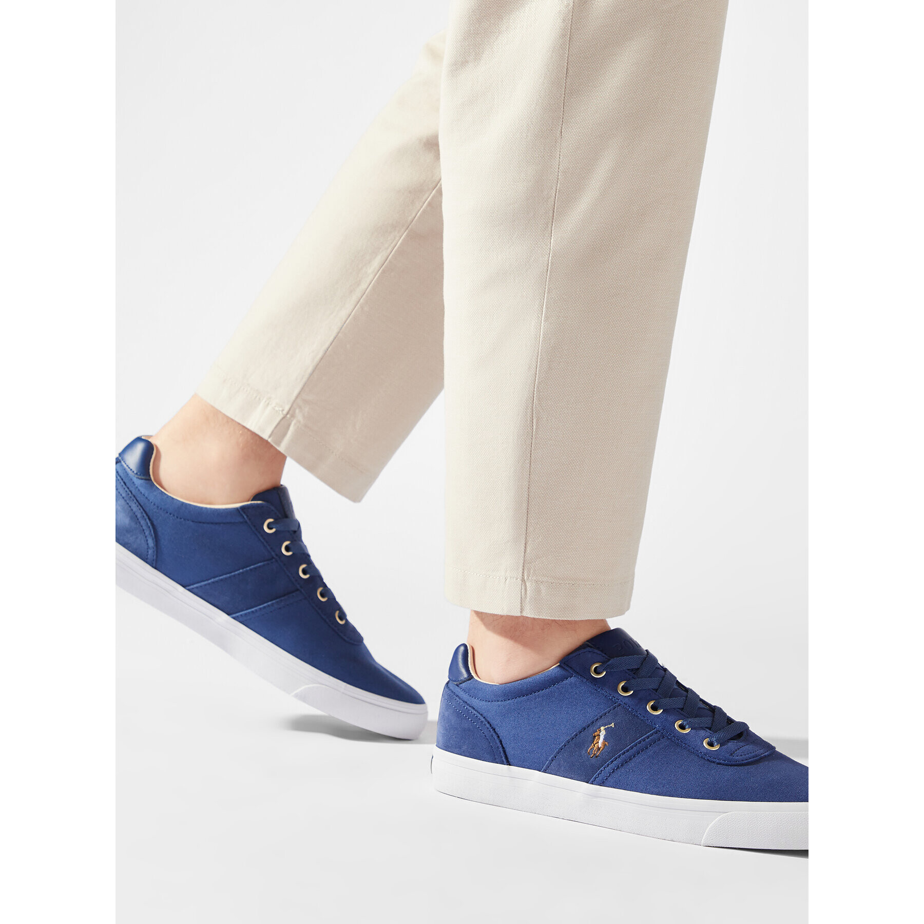 Polo Ralph Lauren Sneakers Hanford 816892936004 Bleumarin - Pled.ro