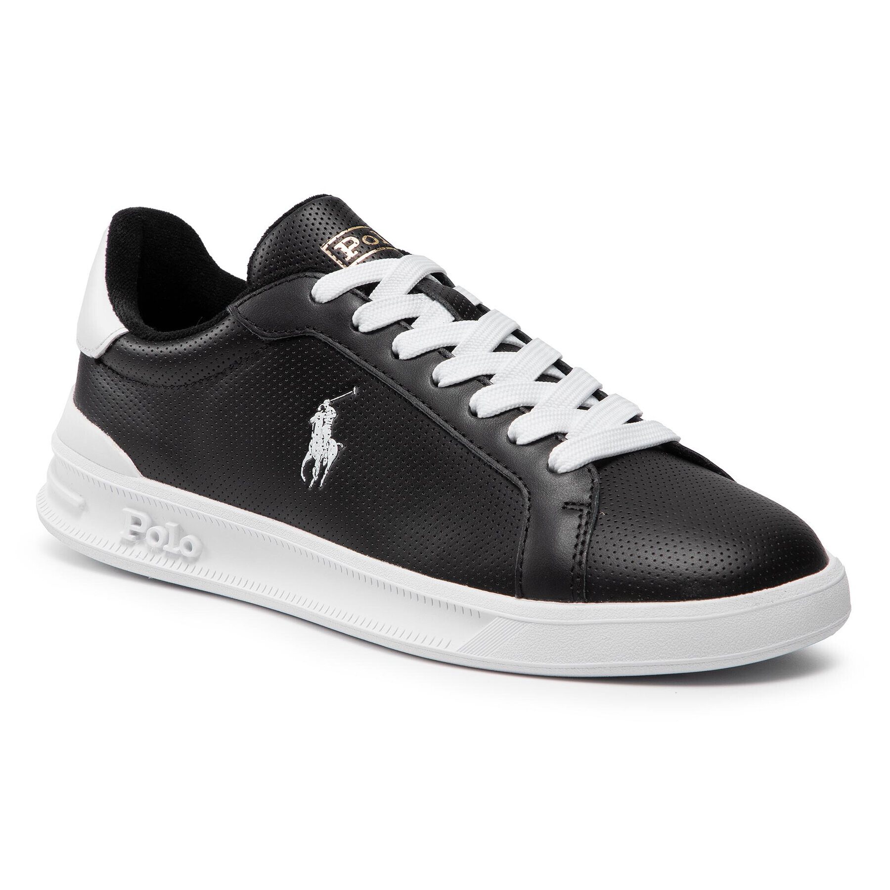 Polo Ralph Lauren Sneakers Hrt Ct II 809829825001 Negru - Pled.ro