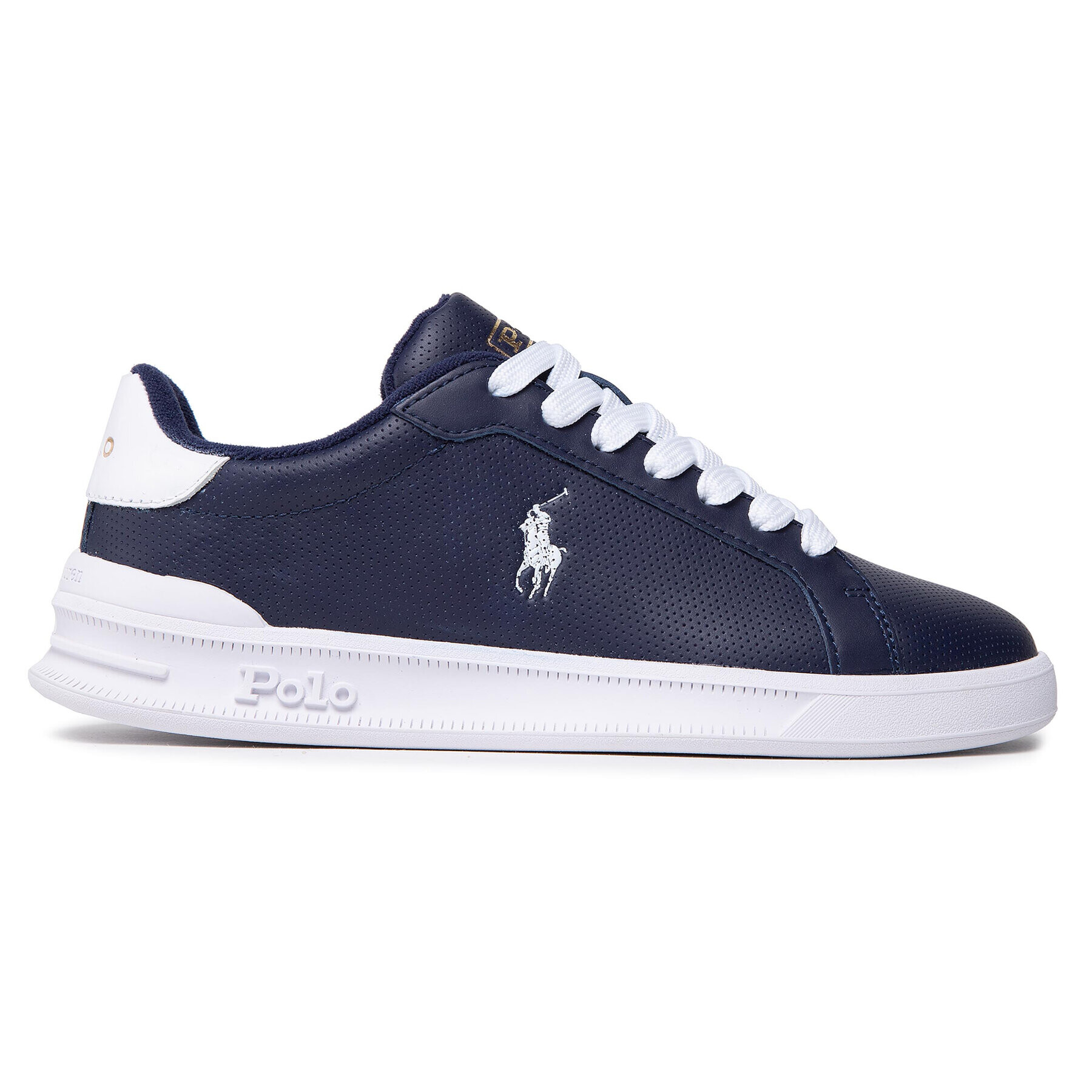 Polo Ralph Lauren Sneakers Hrt Ct II 809829825003 Bleumarin - Pled.ro