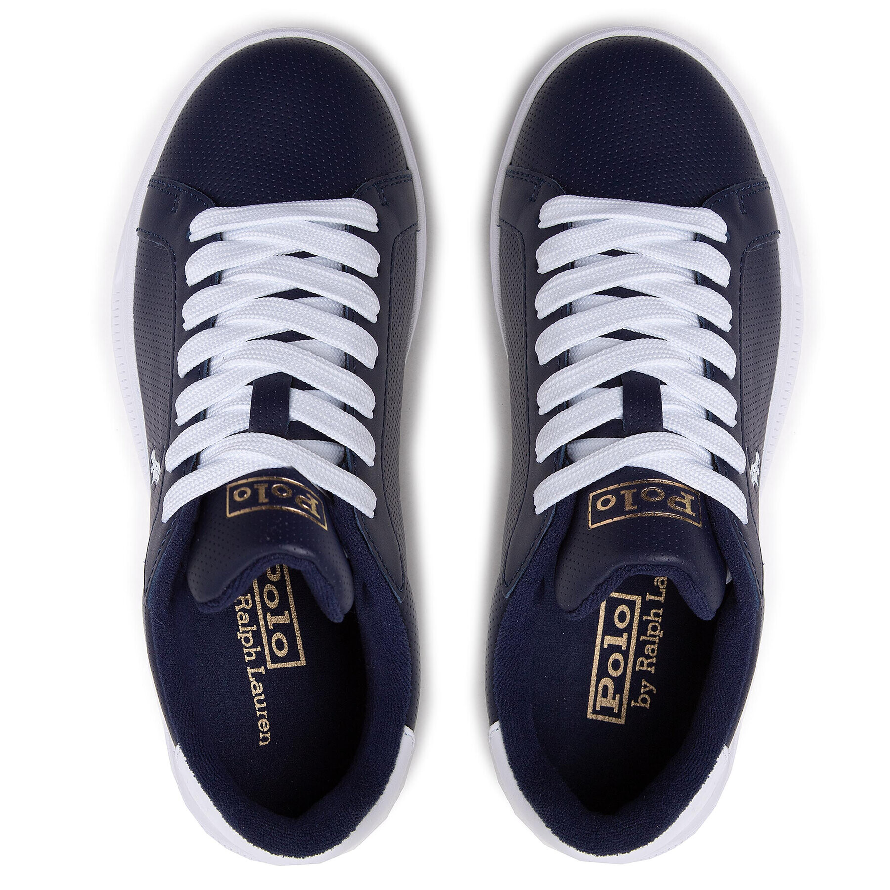 Polo Ralph Lauren Sneakers Hrt Ct II 809829825003 Bleumarin - Pled.ro