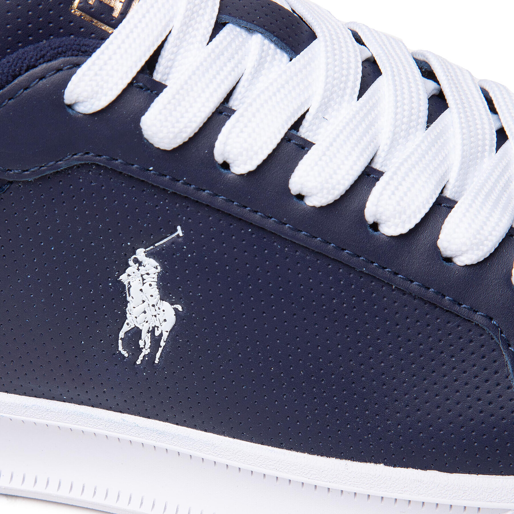 Polo Ralph Lauren Sneakers Hrt Ct II 809829825003 Bleumarin - Pled.ro