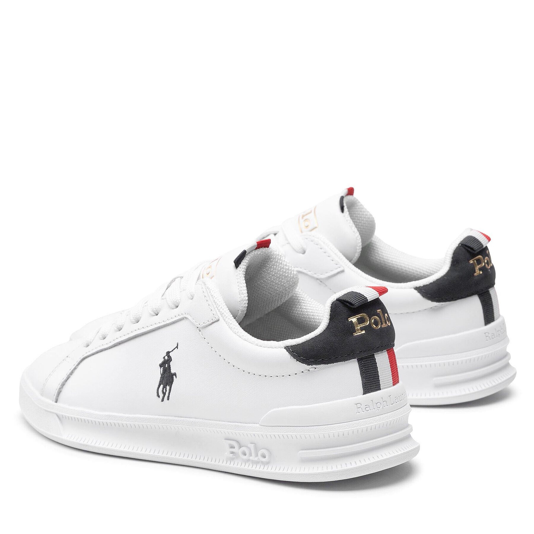 Polo Ralph Lauren Sneakers Hrt Ct II 809860883003 Alb - Pled.ro