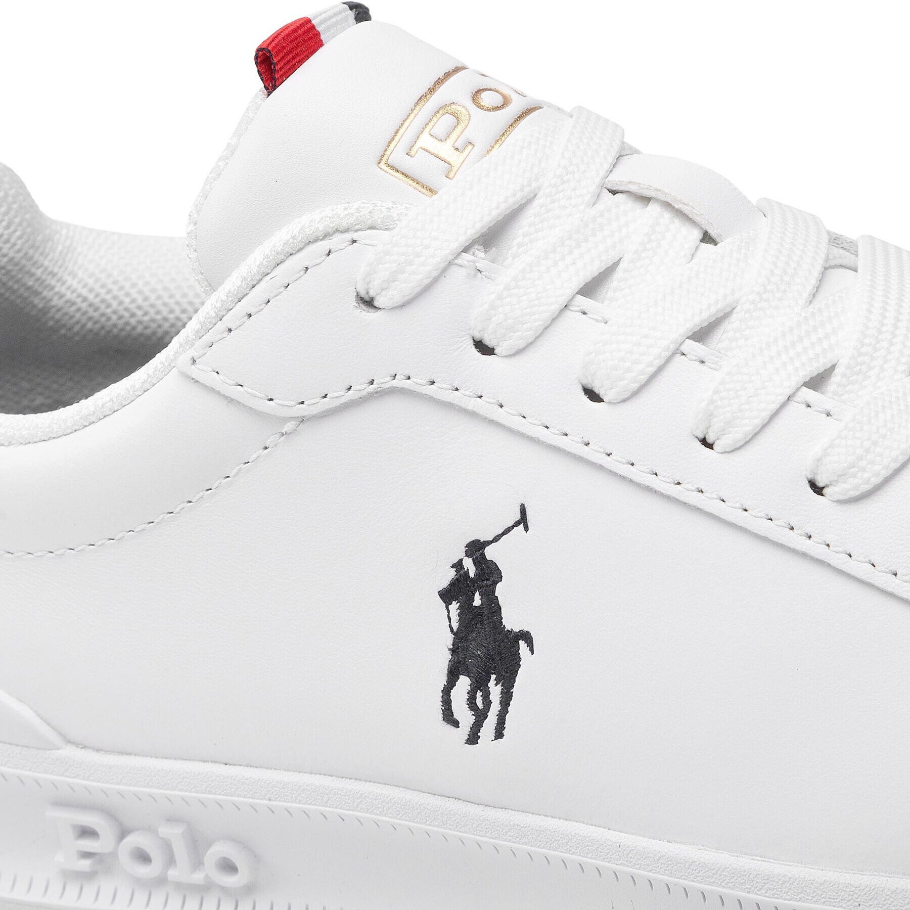 Polo Ralph Lauren Sneakers Hrt Ct II 809860883003 Alb - Pled.ro