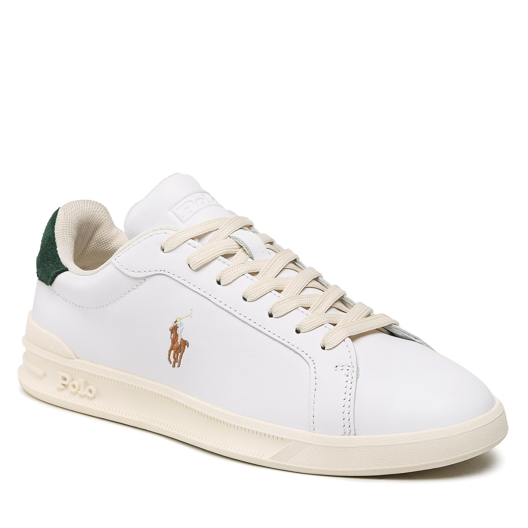 Polo Ralph Lauren Sneakers Hrt Ct II 809877598002 Alb - Pled.ro