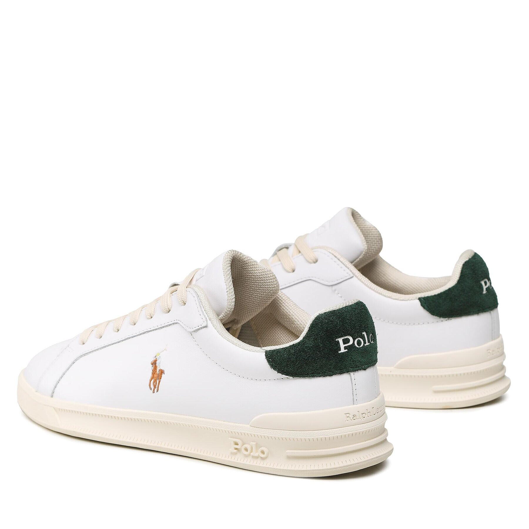 Polo Ralph Lauren Sneakers Hrt Ct II 809877598002 Alb - Pled.ro