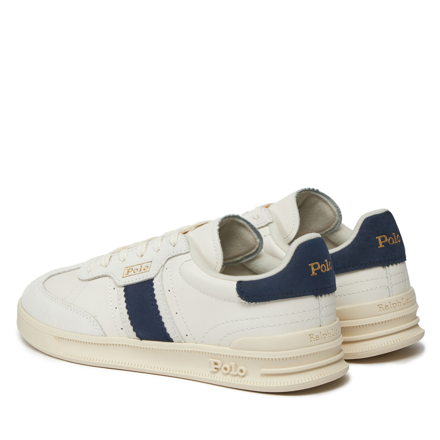 Polo Ralph Lauren Sneakers Htr Aera 804936609001 Alb - Pled.ro