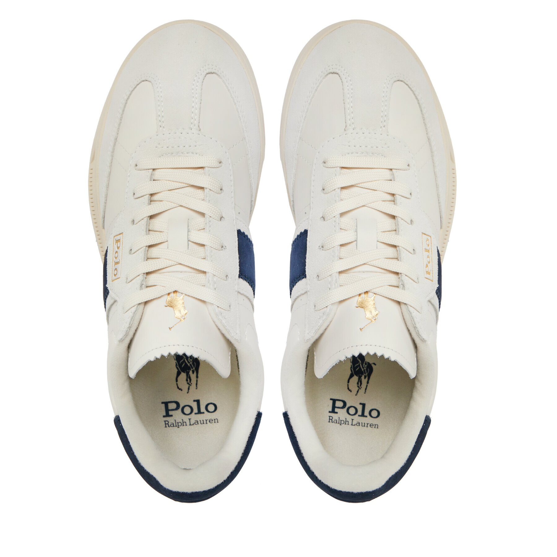 Polo Ralph Lauren Sneakers Htr Aera 804936609001 Alb - Pled.ro