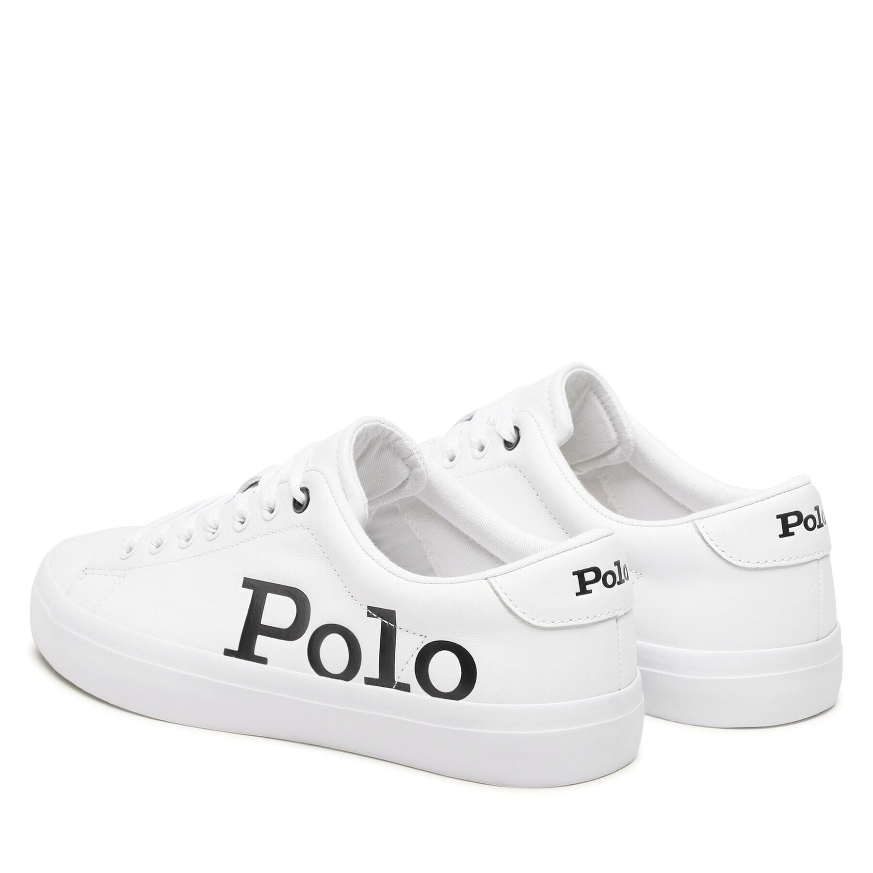 Polo Ralph Lauren Sneakers Longwood 816892341001 Alb - Pled.ro