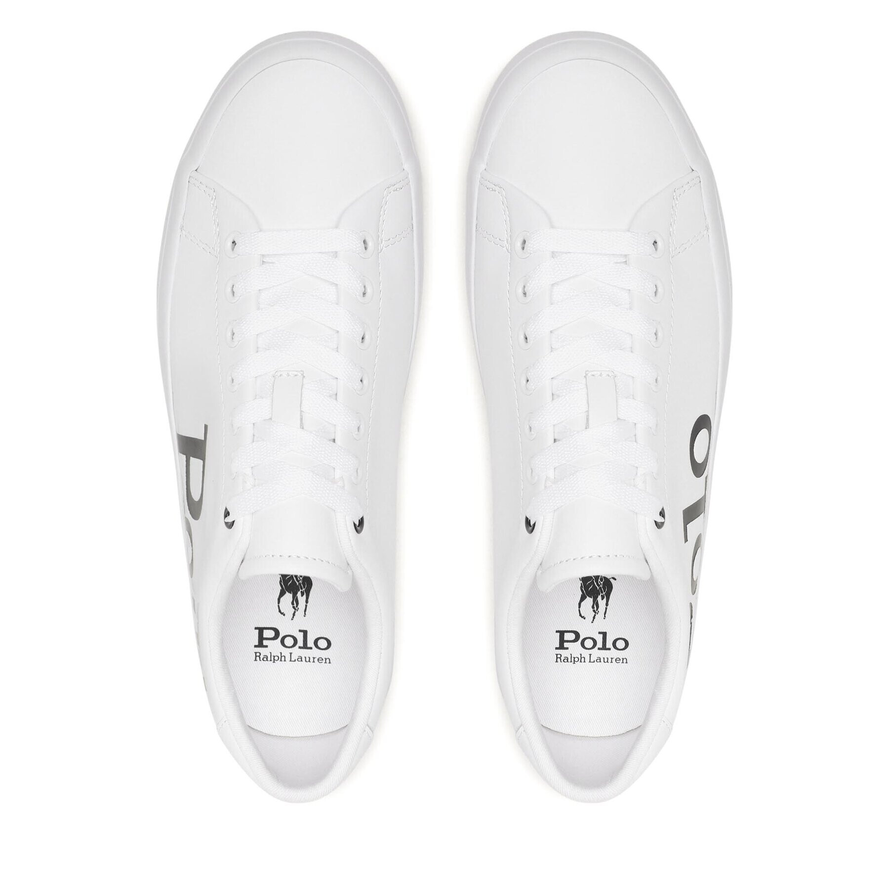 Polo Ralph Lauren Sneakers Longwood 816892341001 Alb - Pled.ro