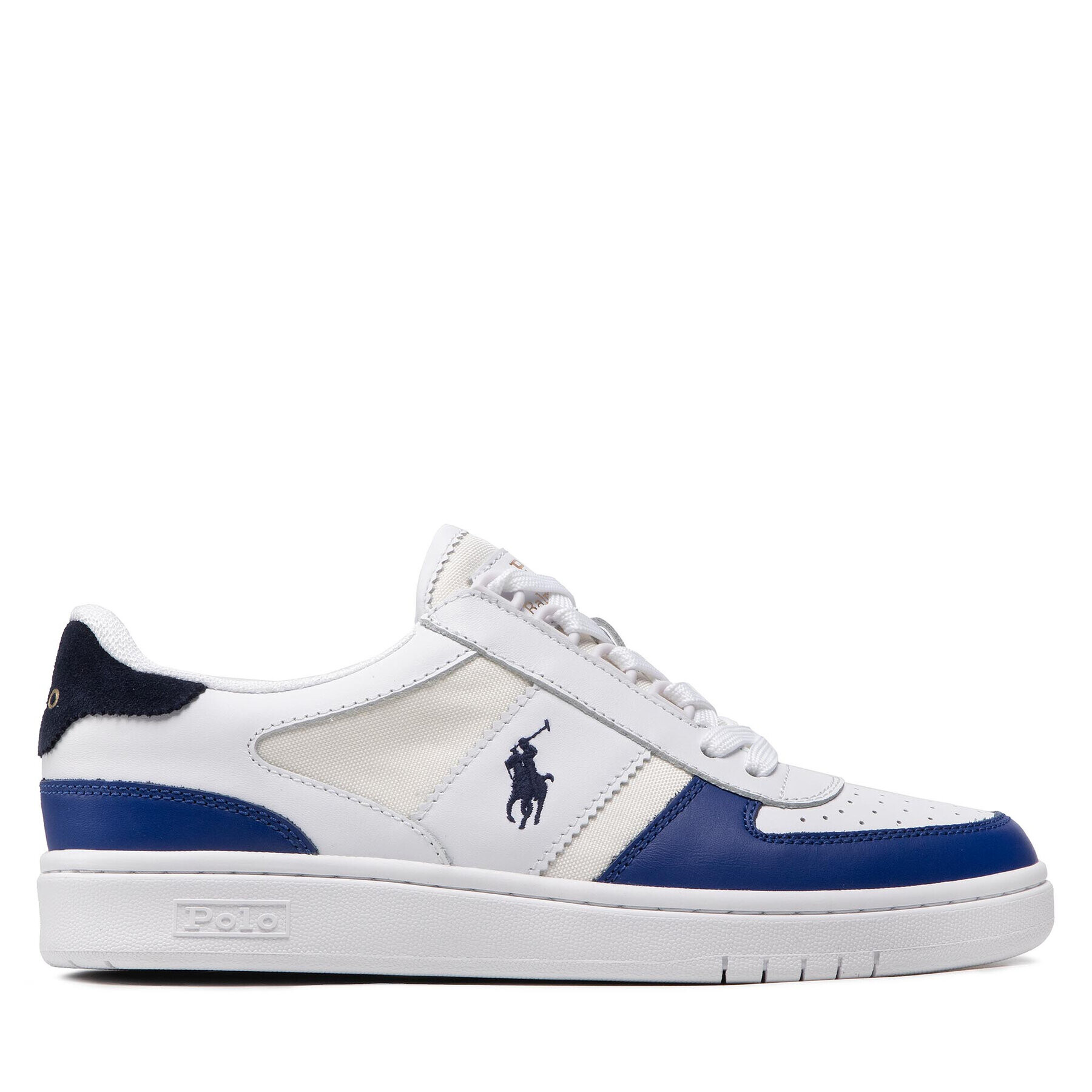 Polo Ralph Lauren Sneakers Polo Crt Pp 809860887001 Alb - Pled.ro