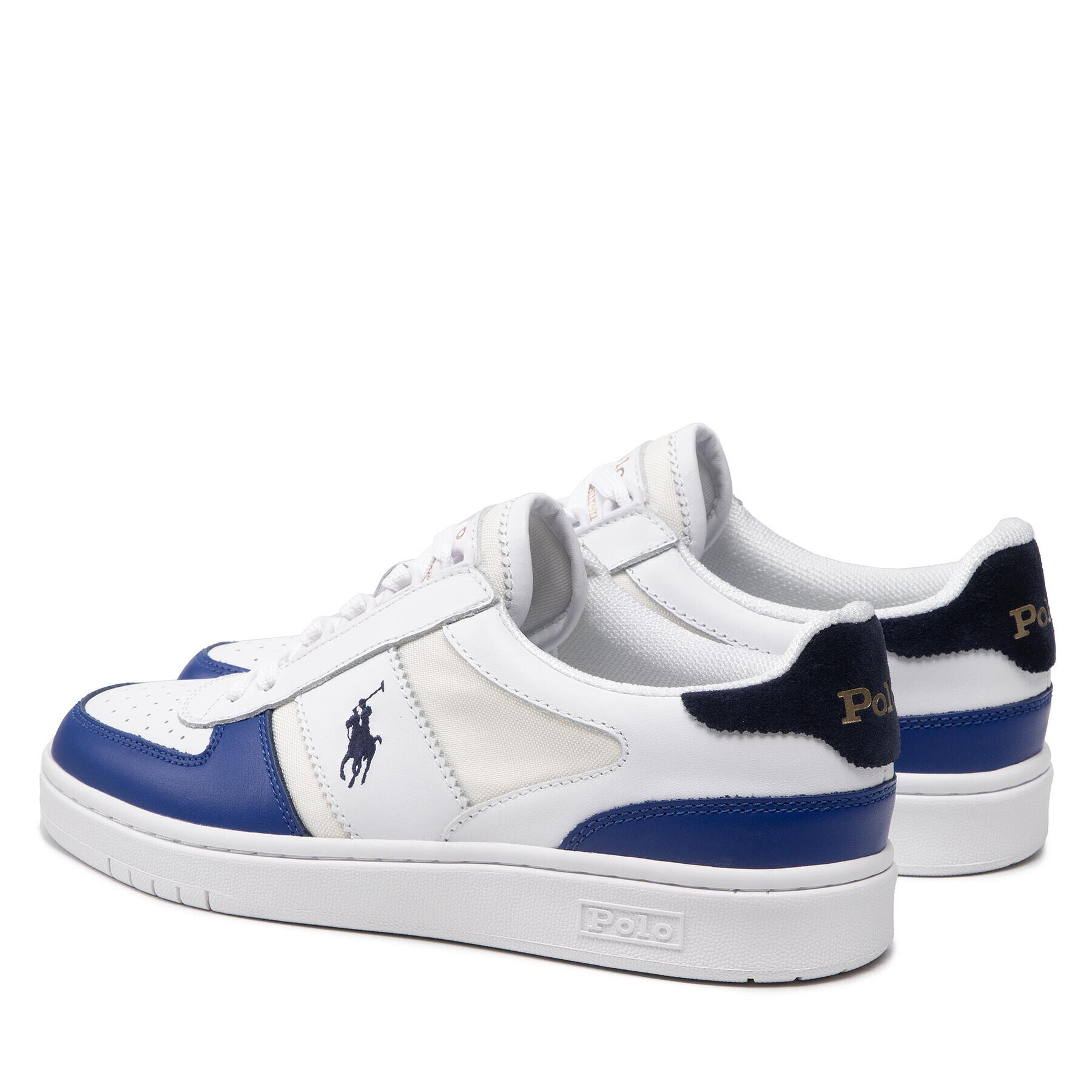 Polo Ralph Lauren Sneakers Polo Crt Pp 809860887001 Alb - Pled.ro