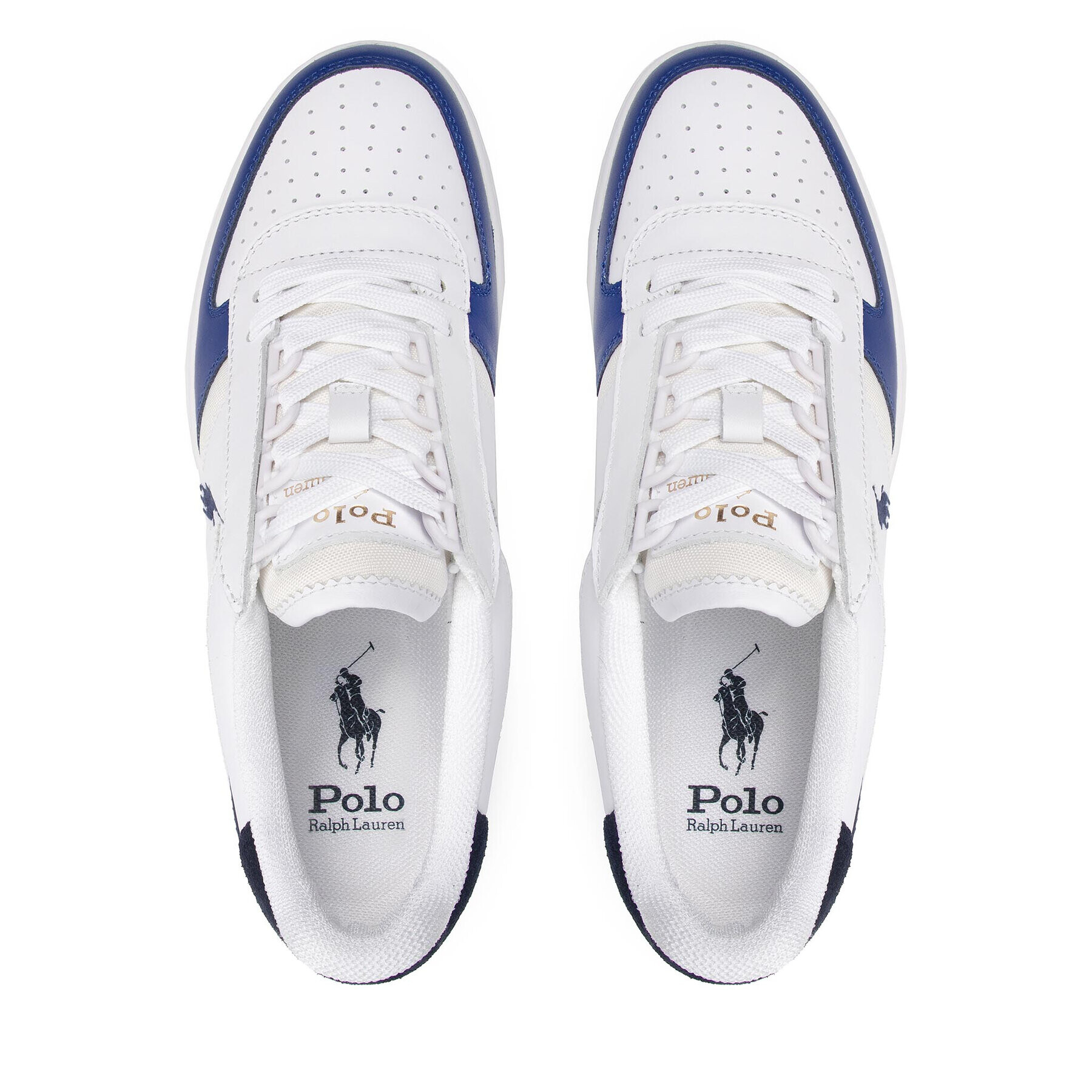 Polo Ralph Lauren Sneakers Polo Crt Pp 809860887001 Alb - Pled.ro