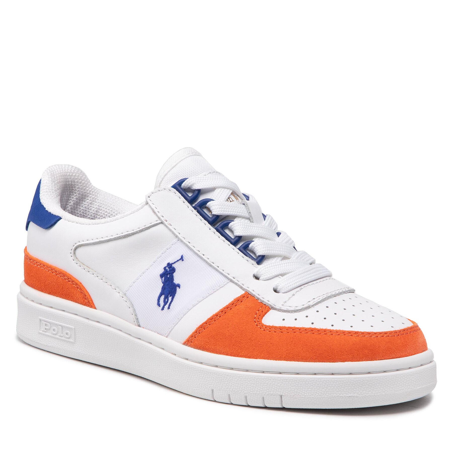 Polo Ralph Lauren Sneakers Polo Crt PP 809860888002 Alb - Pled.ro