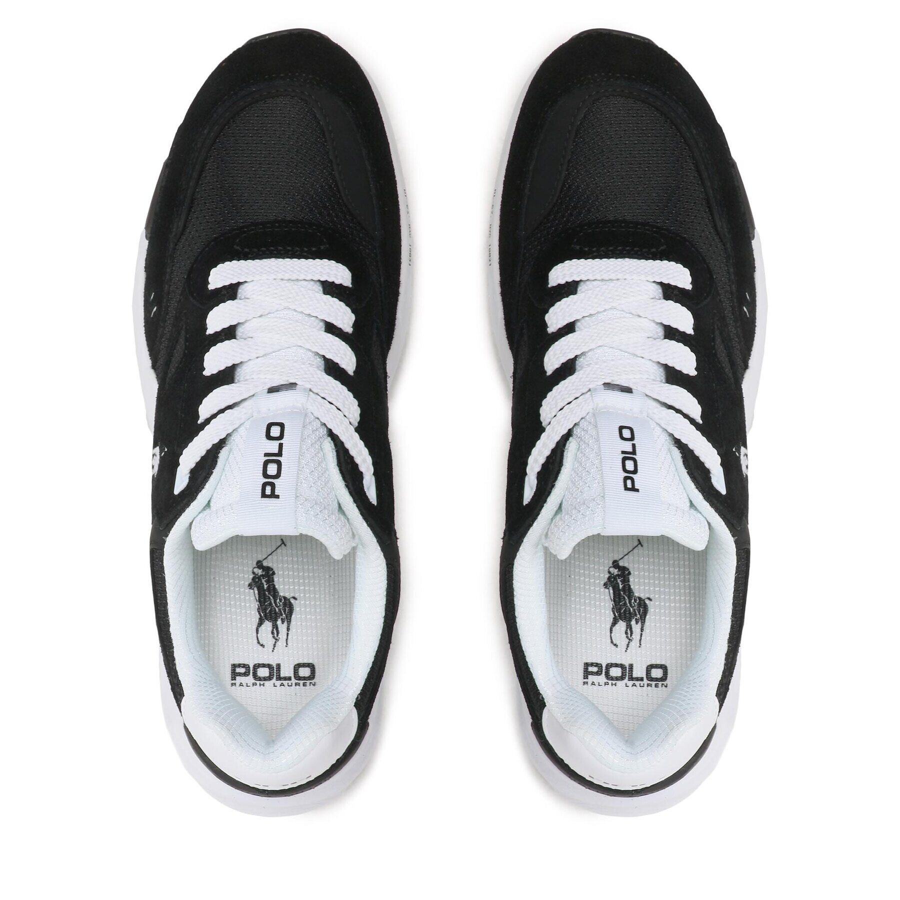 Polo Ralph Lauren Sneakers Polo Jgr Pp 809878035002 Negru - Pled.ro