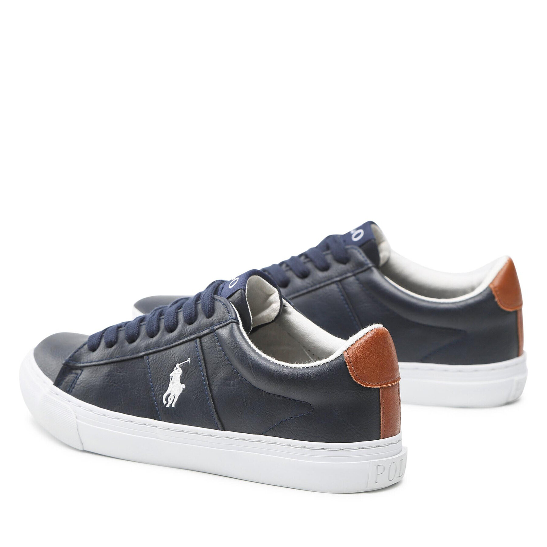 Polo Ralph Lauren Sneakers Sayer RF103393 Bleumarin - Pled.ro