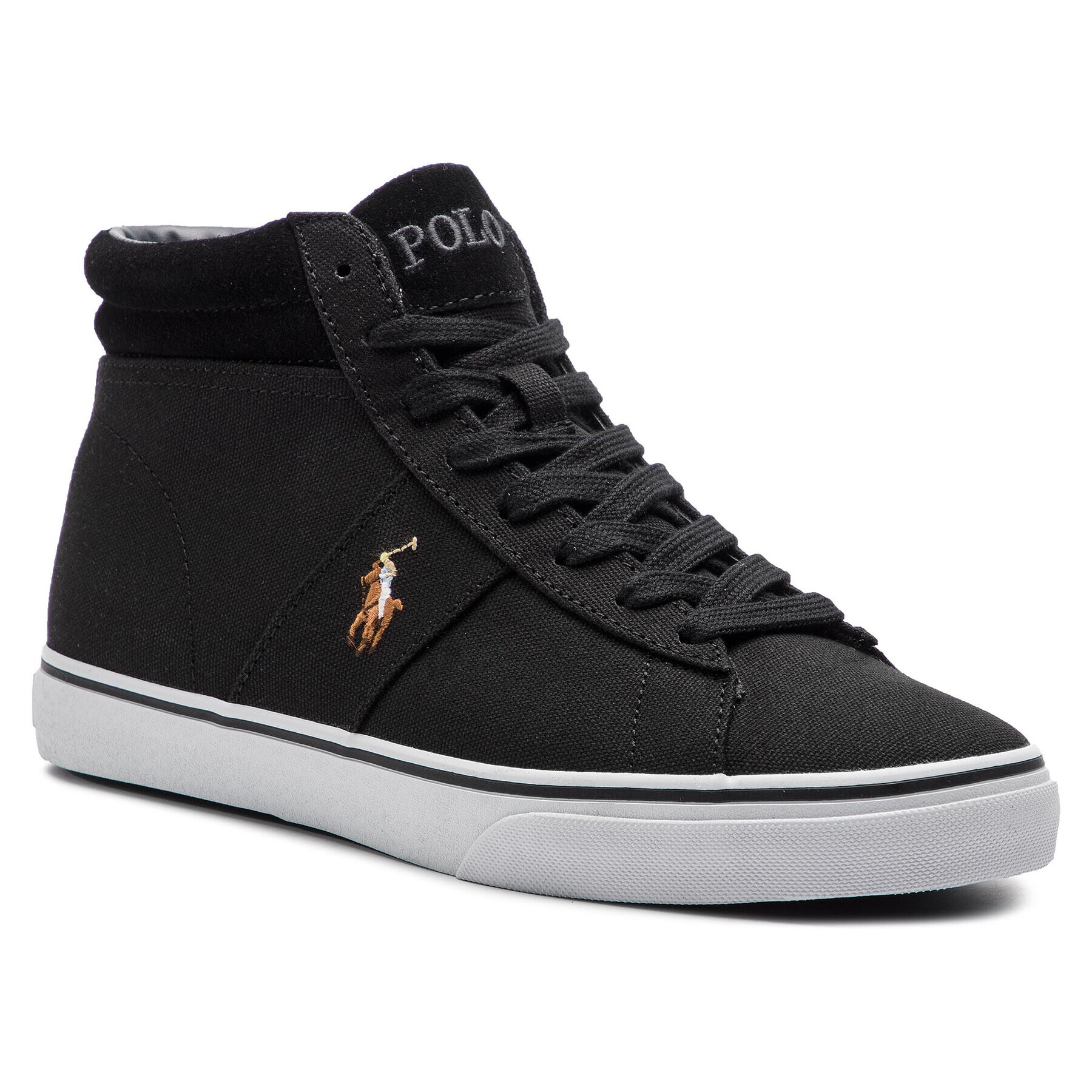 Polo Ralph Lauren Sneakers Shaw 816749370001 Negru - Pled.ro