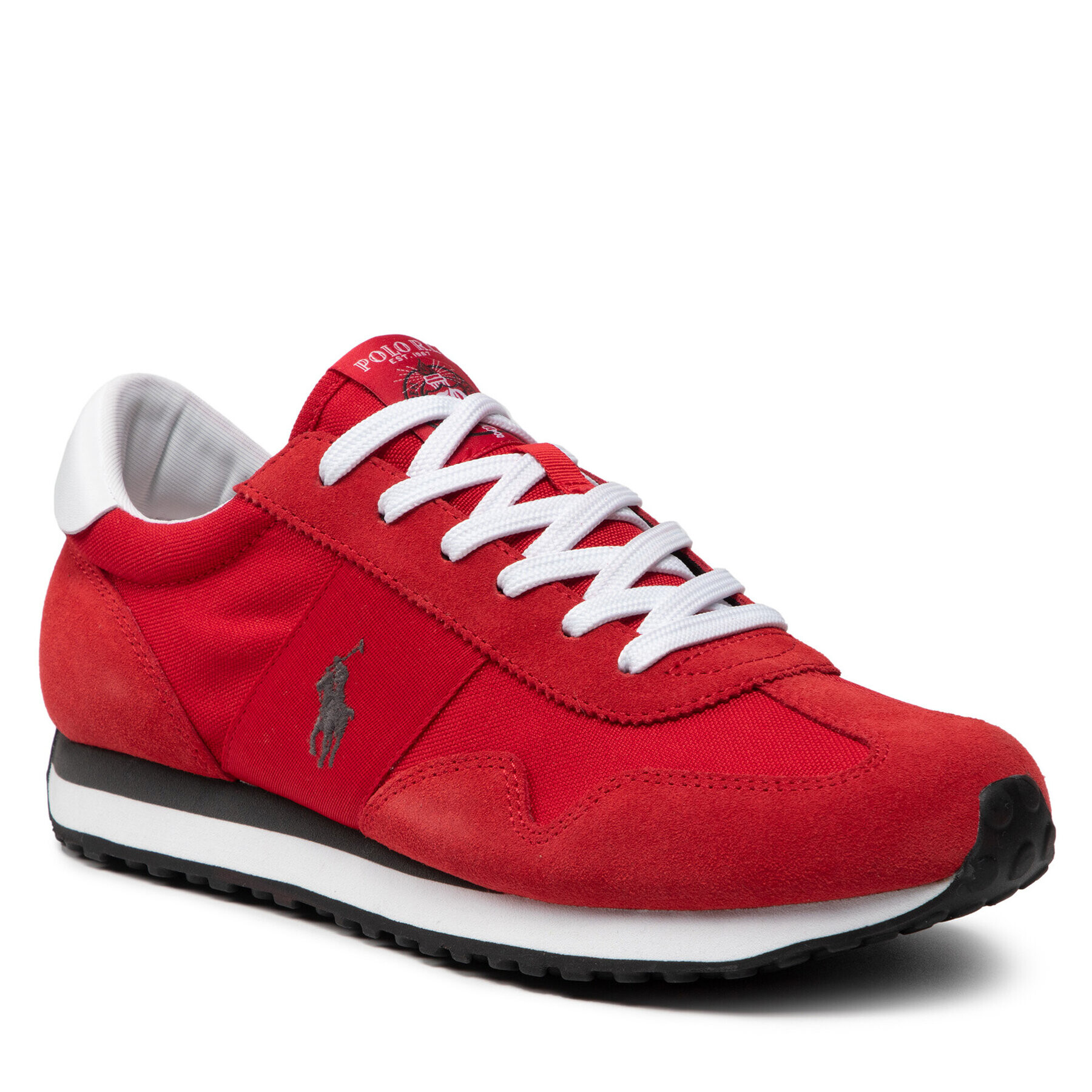 Polo Ralph Lauren Sneakers Train 85 809821686004 Roșu - Pled.ro