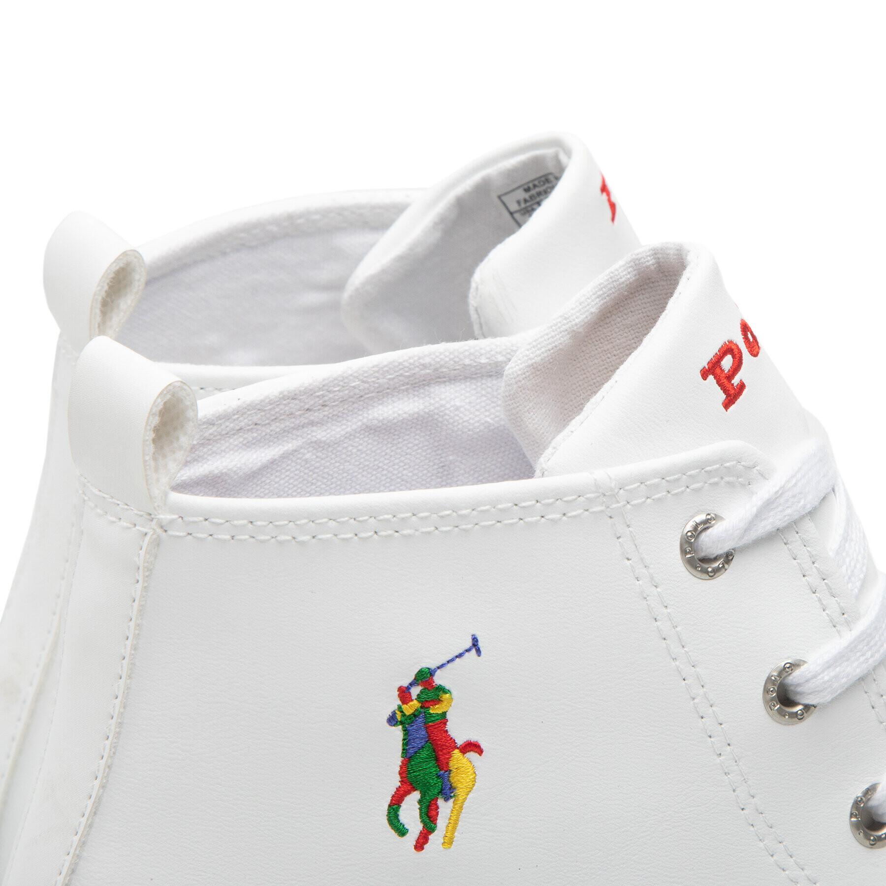 Polo Ralph Lauren Teniși Hamptyn Hi II RF103783 Alb - Pled.ro