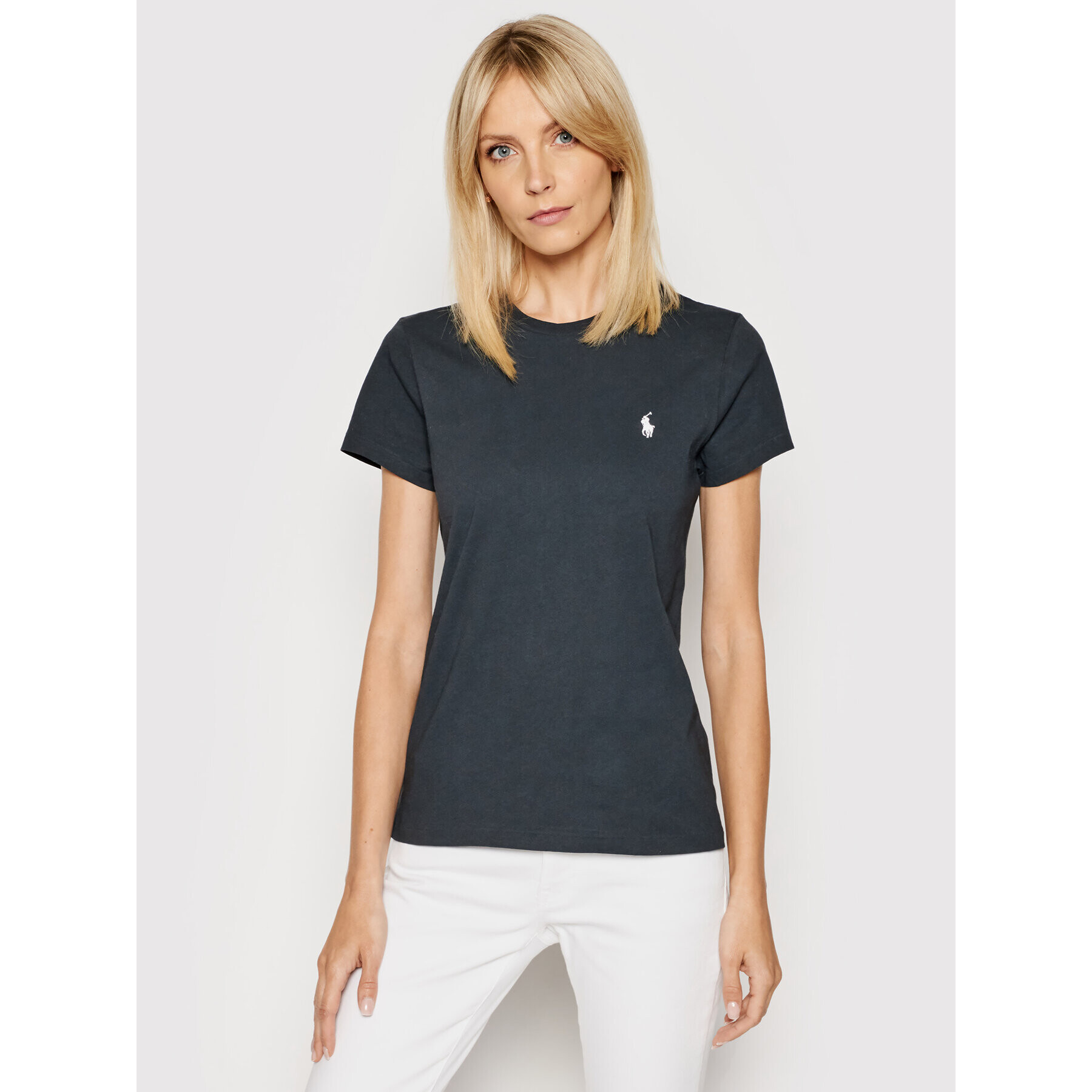 Polo Ralph Lauren Tricou 211734144 Negru Regular Fit - Pled.ro