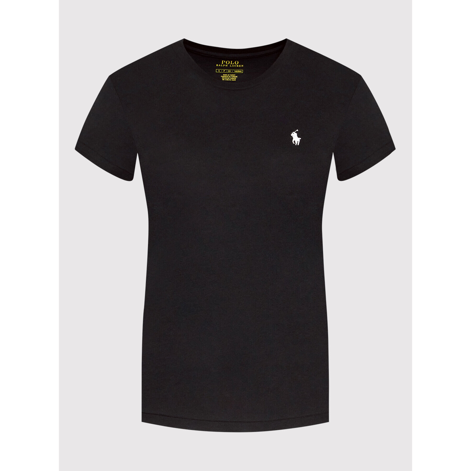 Polo Ralph Lauren Tricou 211847073008 Negru Regular Fit - Pled.ro