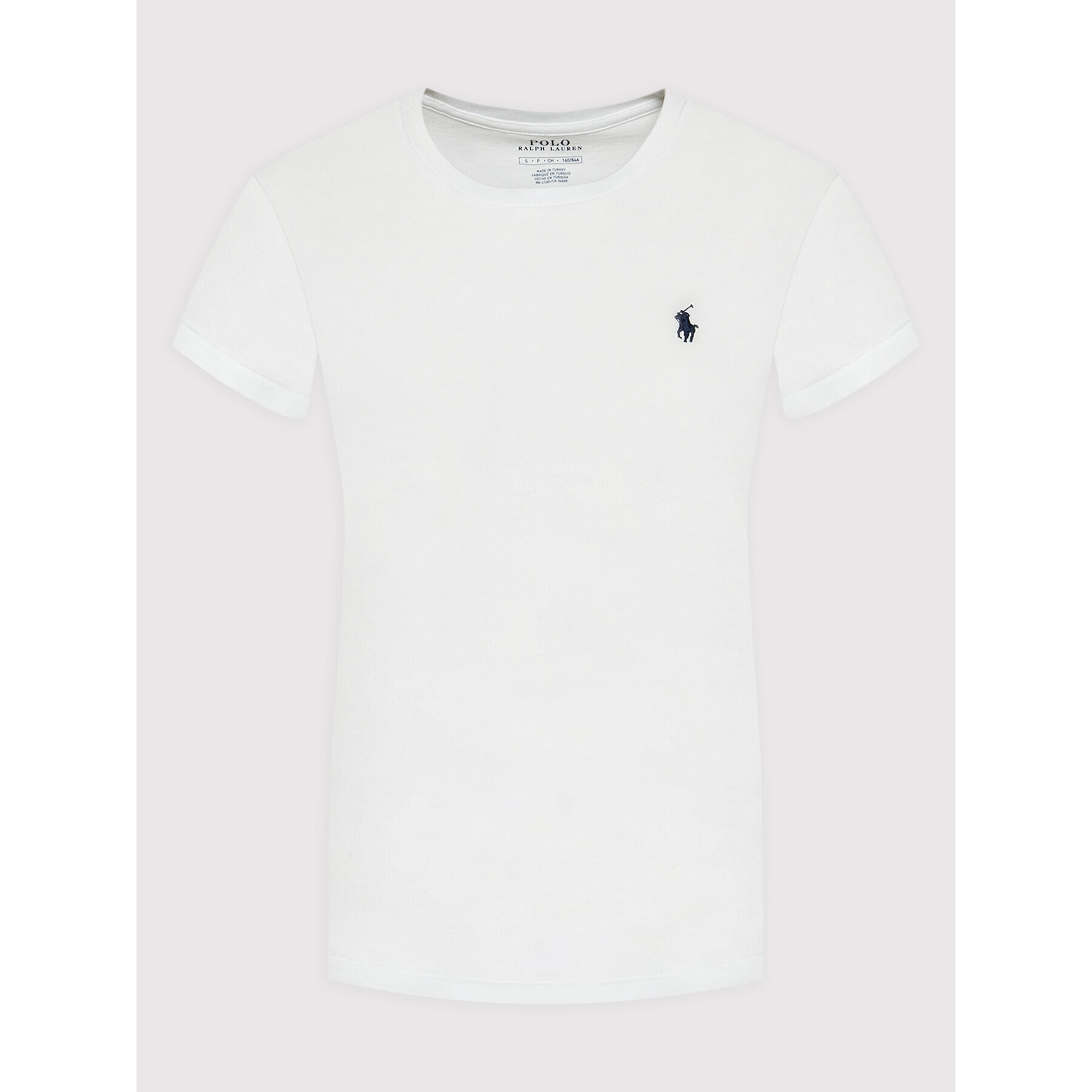 Polo Ralph Lauren Tricou 211847073009 Alb Regular Fit - Pled.ro